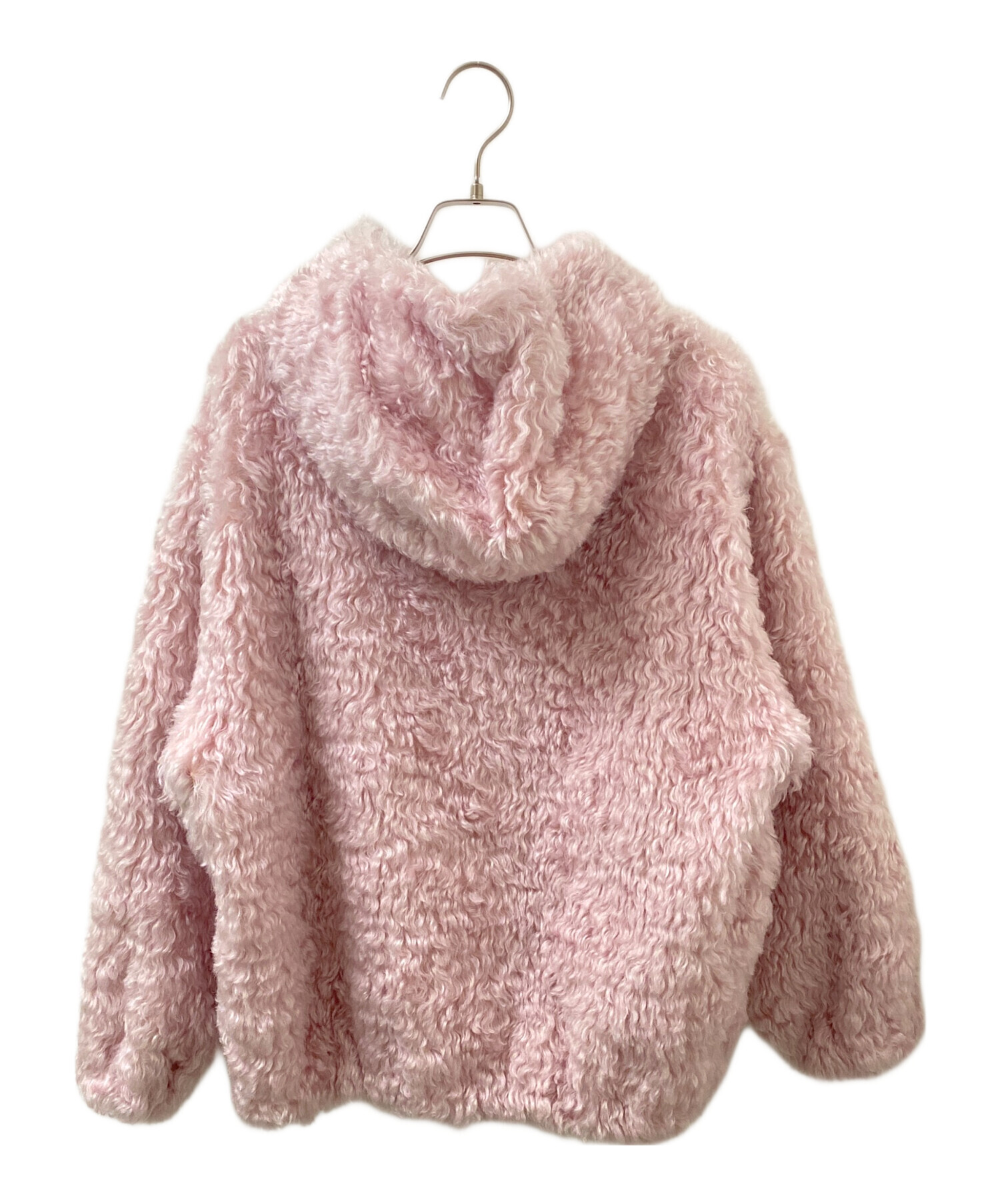 中古・古着通販】MIU MIU (ミュウミュウ) モヘアジャケット ピンク