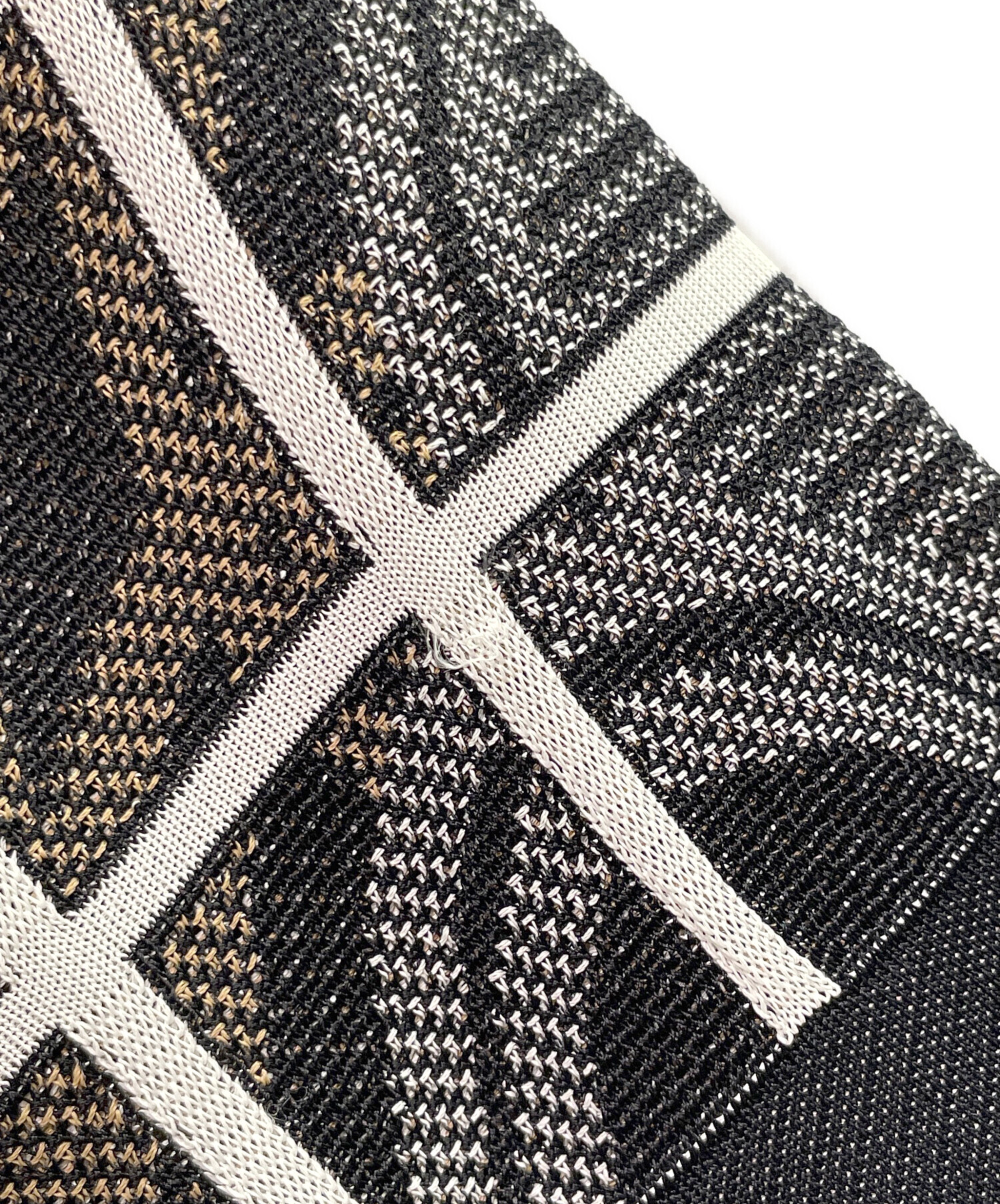 中古・古着通販】HERMES (エルメス) ニットワンピース ブラック サイズ