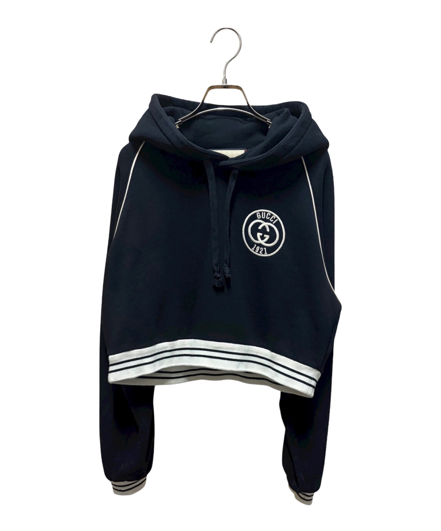 中古・古着通販】GUCCI (グッチ) コットンジャージーロゴパーカー 