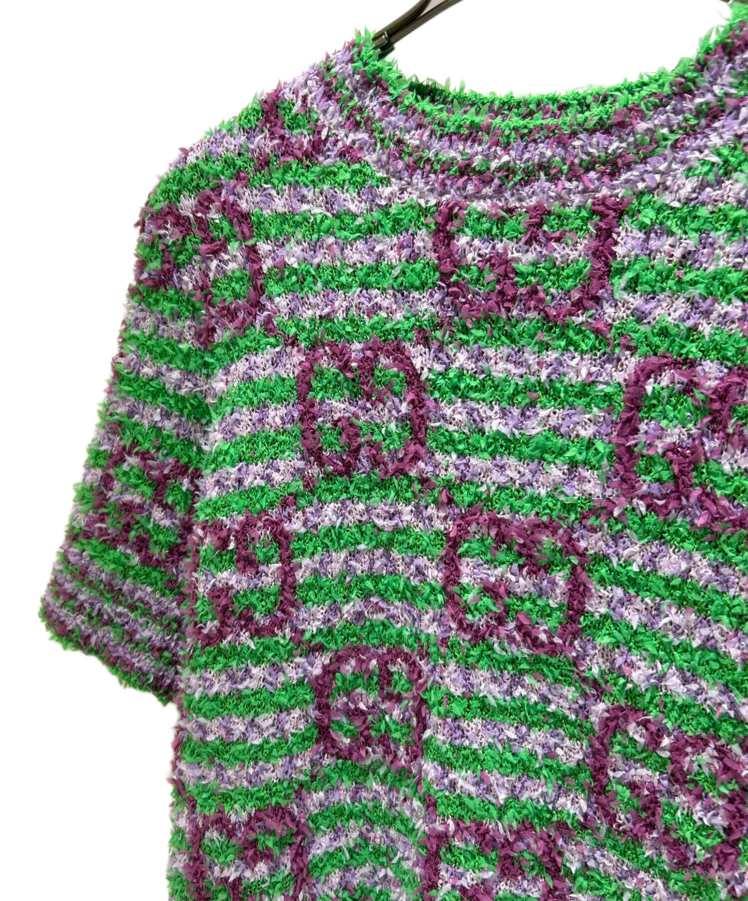 中古・古着通販】GUCCI (グッチ) Gucci Maxi GG Cotton Sweater Green