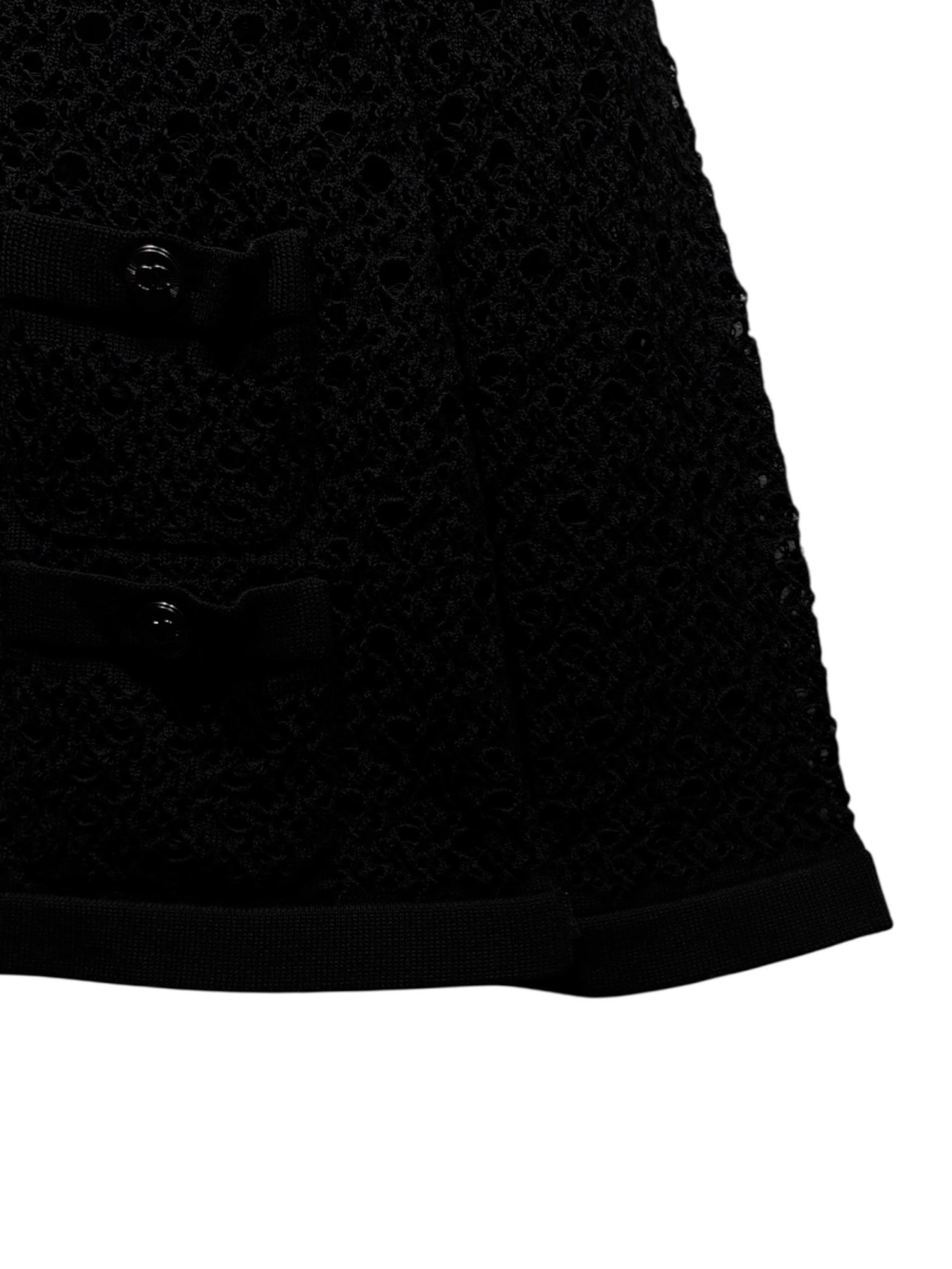 中古・古着通販】CHANEL (シャネル) ココボタンカーディガン ブラック