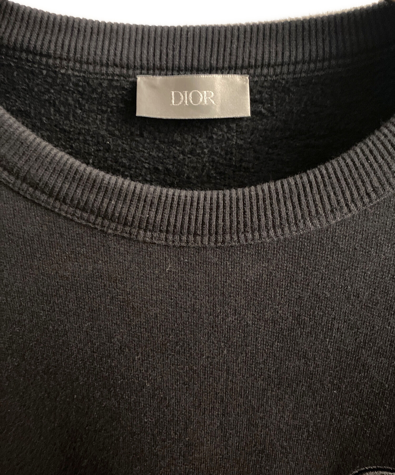 中古・古着通販】Dior (ディオール) ロゴスウェット ブラック