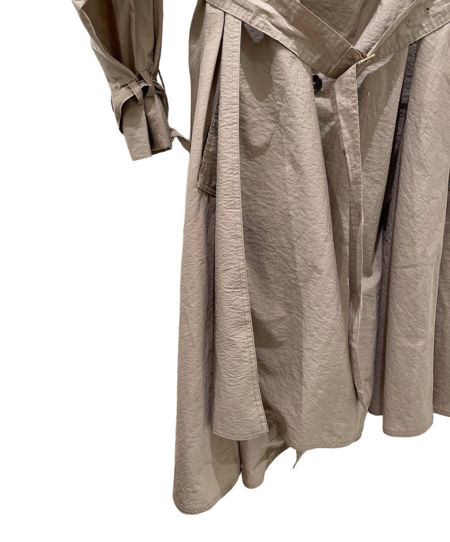 新品未使用品【MaxMara】トレンチコート （34） 中古・古着通販】MaxMara (マックスマーラ) トレンチコート カーキ