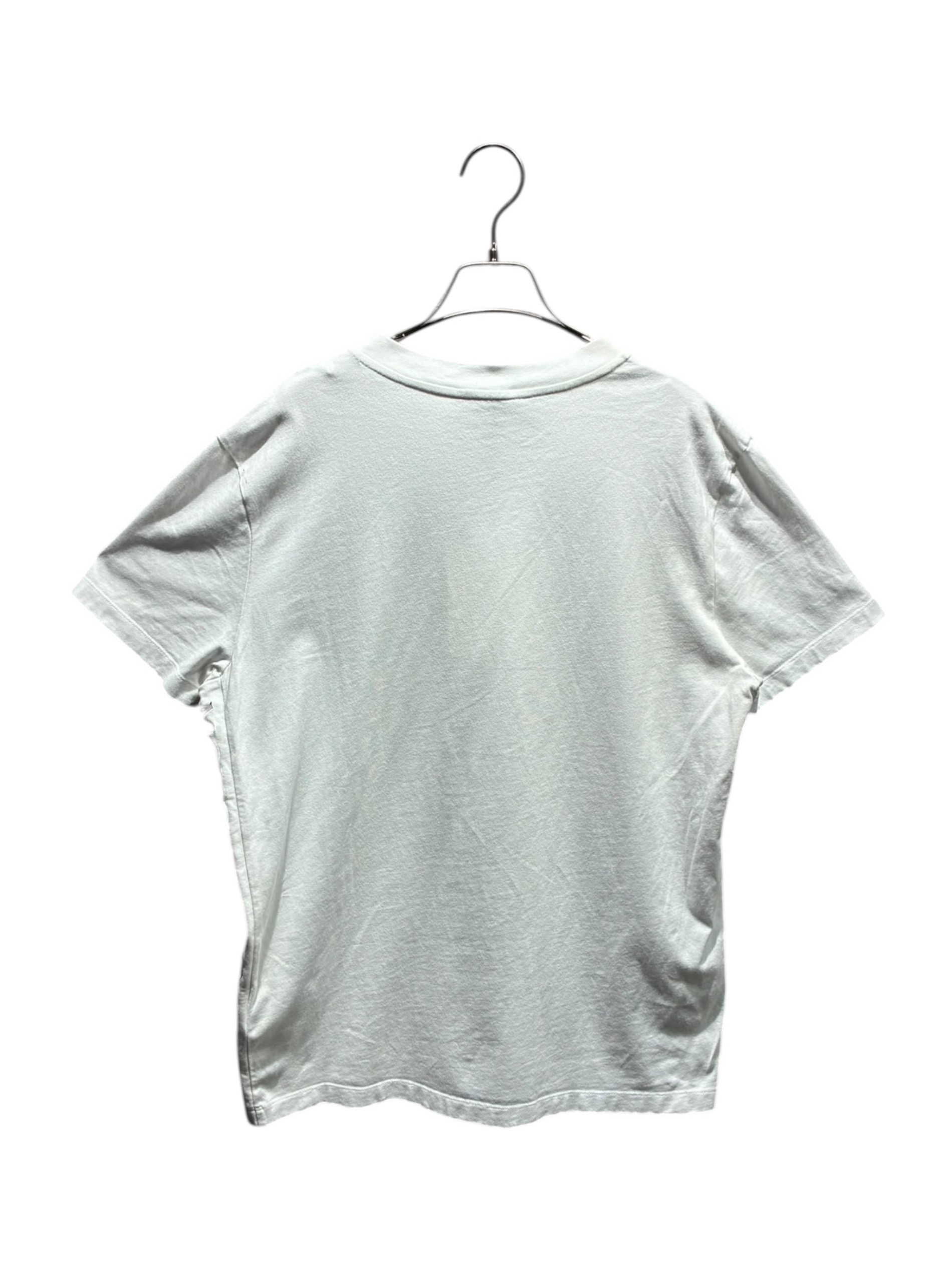 中古・古着通販】MONCLER (モンクレール) VネックTシャツ ホワイト 