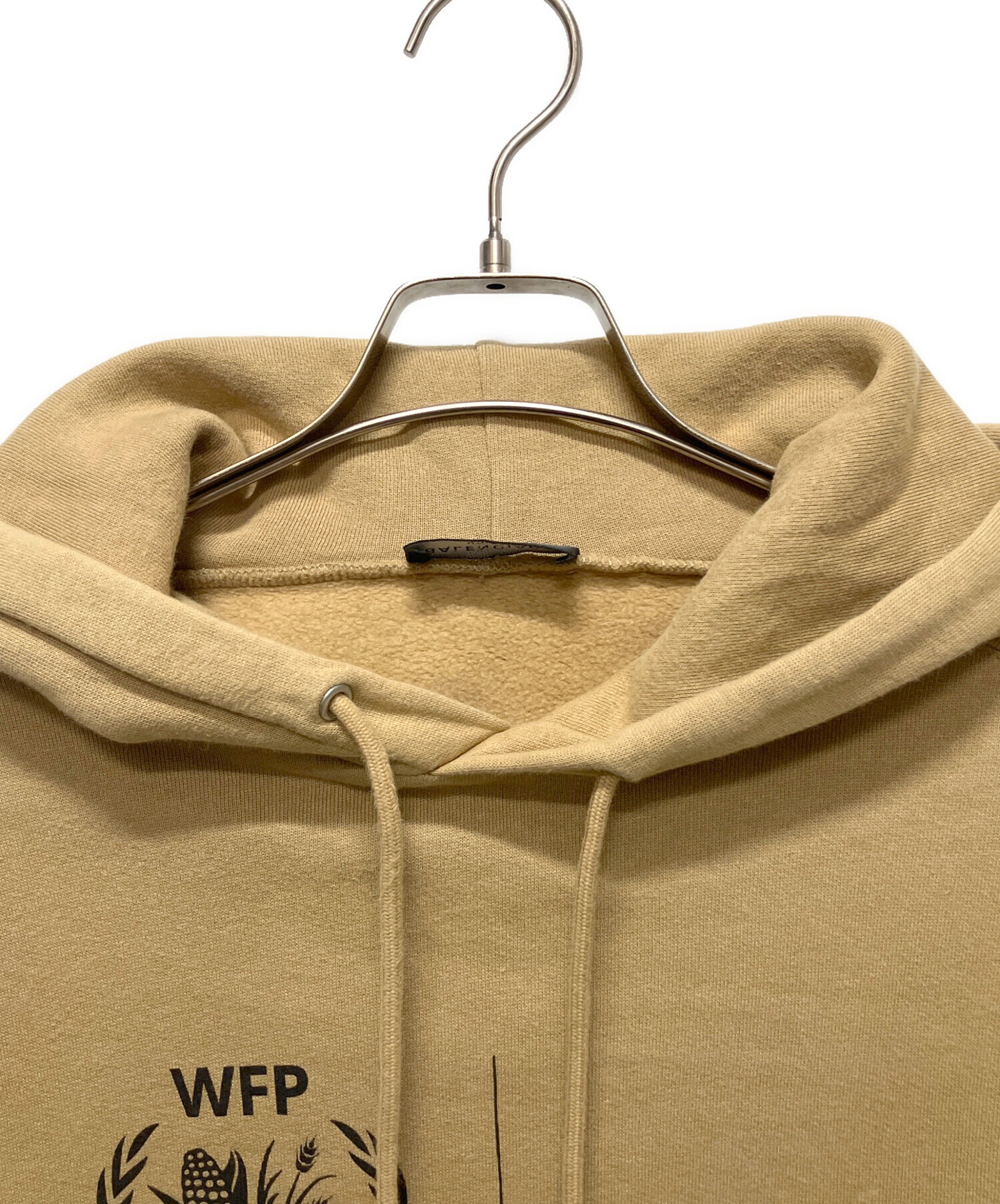 中古・古着通販】BALENCIAGA (バレンシアガ) WFPロゴパーカー ブラウン 