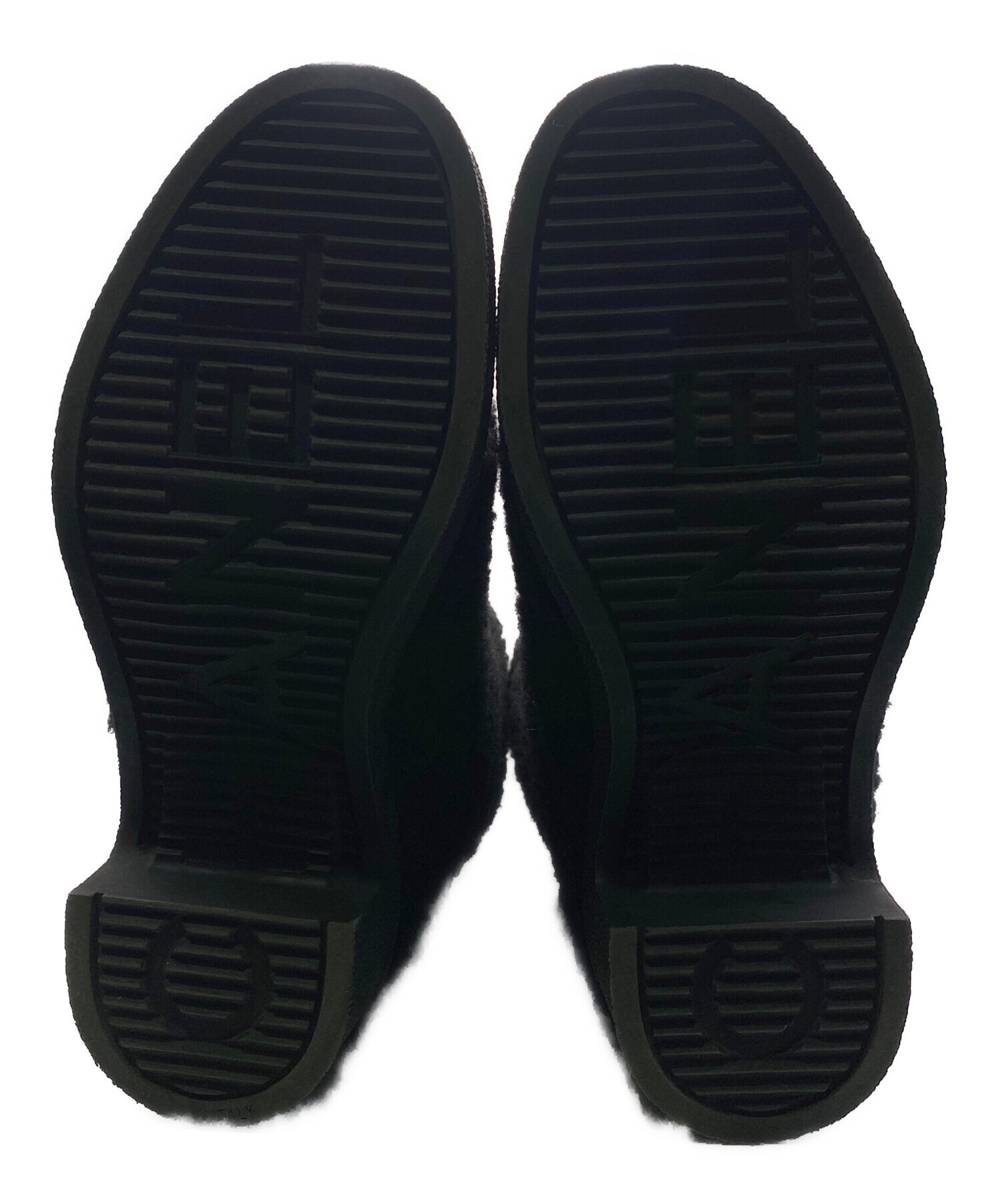 中古・古着通販】CHANEL (シャネル) バイカラー ムートンブーツ