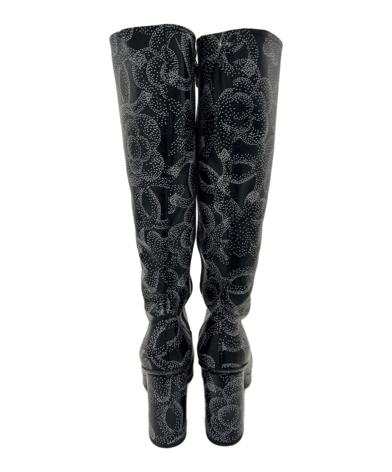 中古・古着通販】CHANEL (シャネル) CHANEL Camelia long boots