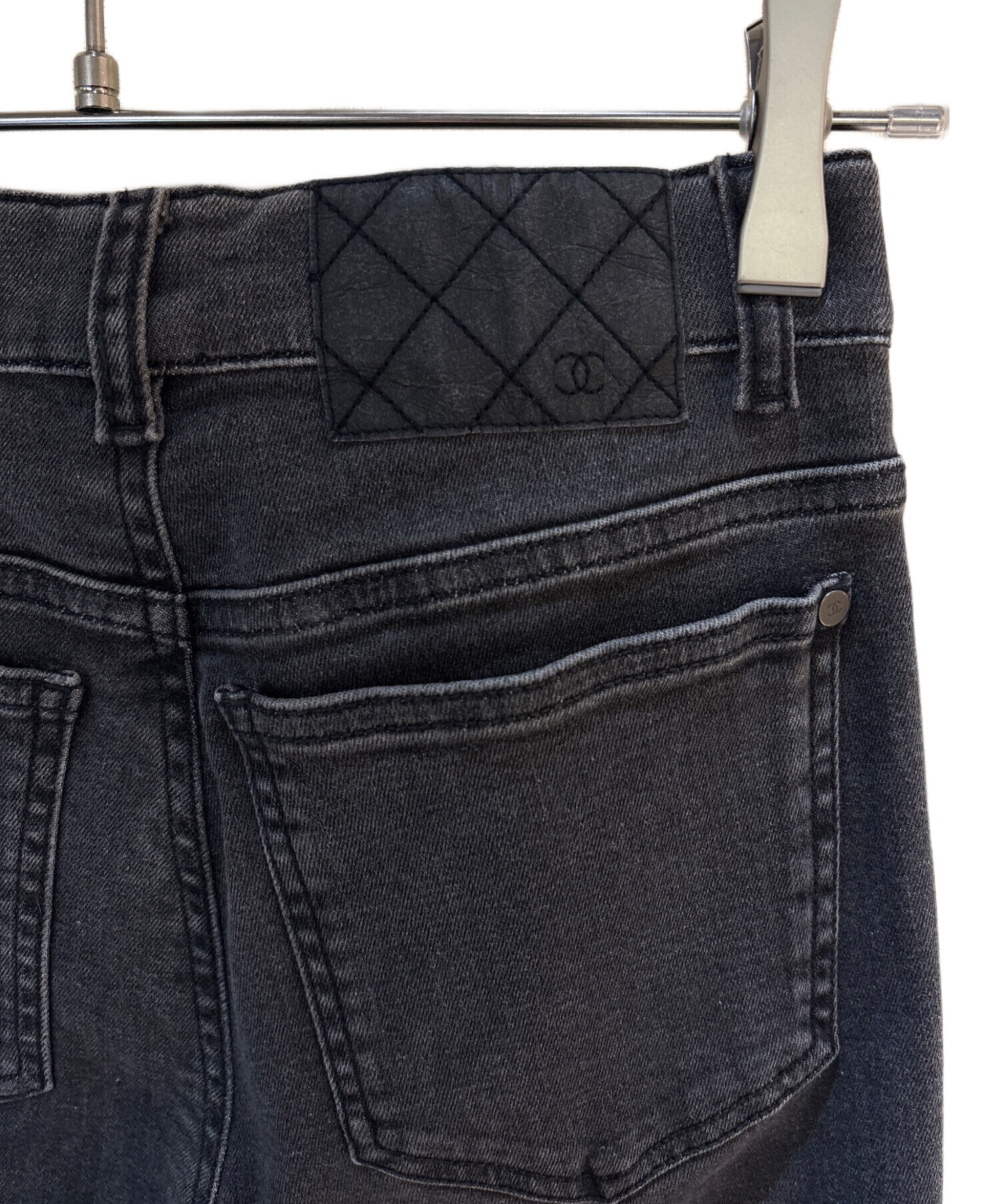 中古・古着通販】CHANEL (シャネル) ココマークデニムパンツ