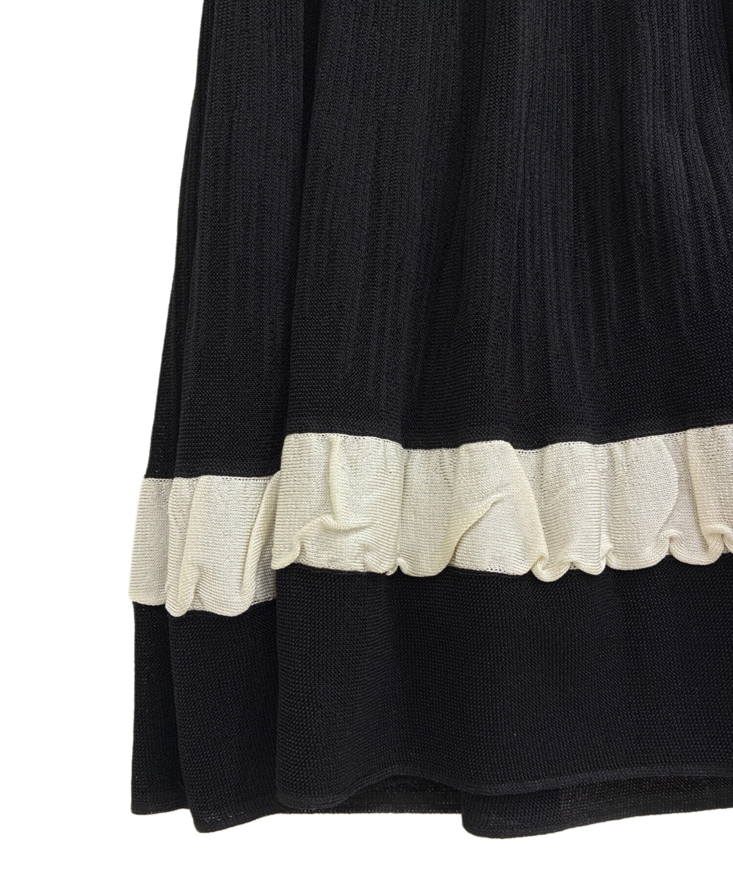 中古・古着通販】CHANEL (シャネル) シルクロングニットワンピース