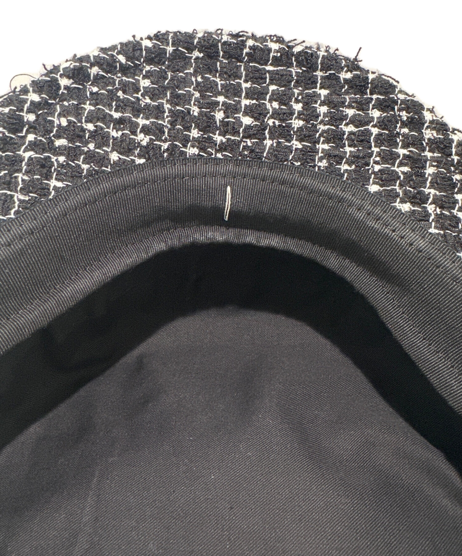 中古・古着通販】CHANEL (シャネル) ココボタンツィードキャスケット