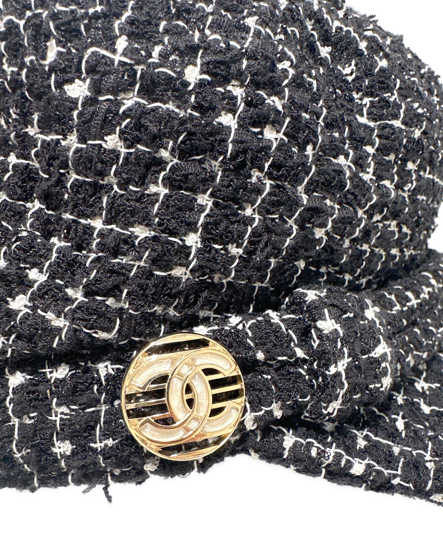 CHANEL ココマーク祭り　サイドりぼんキャスケット CHANEL ココマーク祭り サイドりぼんキャスケット