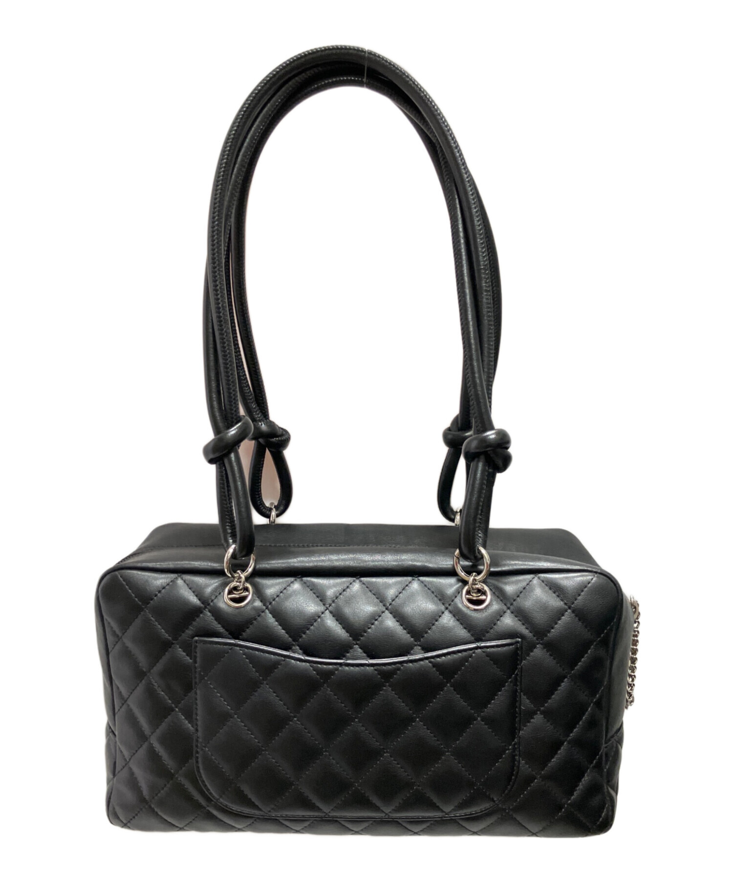 ■□ シャネル CHANEL カンボンライン カンボン ボーリングバッグ トート □□ シャネル CHANEL カンボンライン カンボン ボーリングバッグ トート