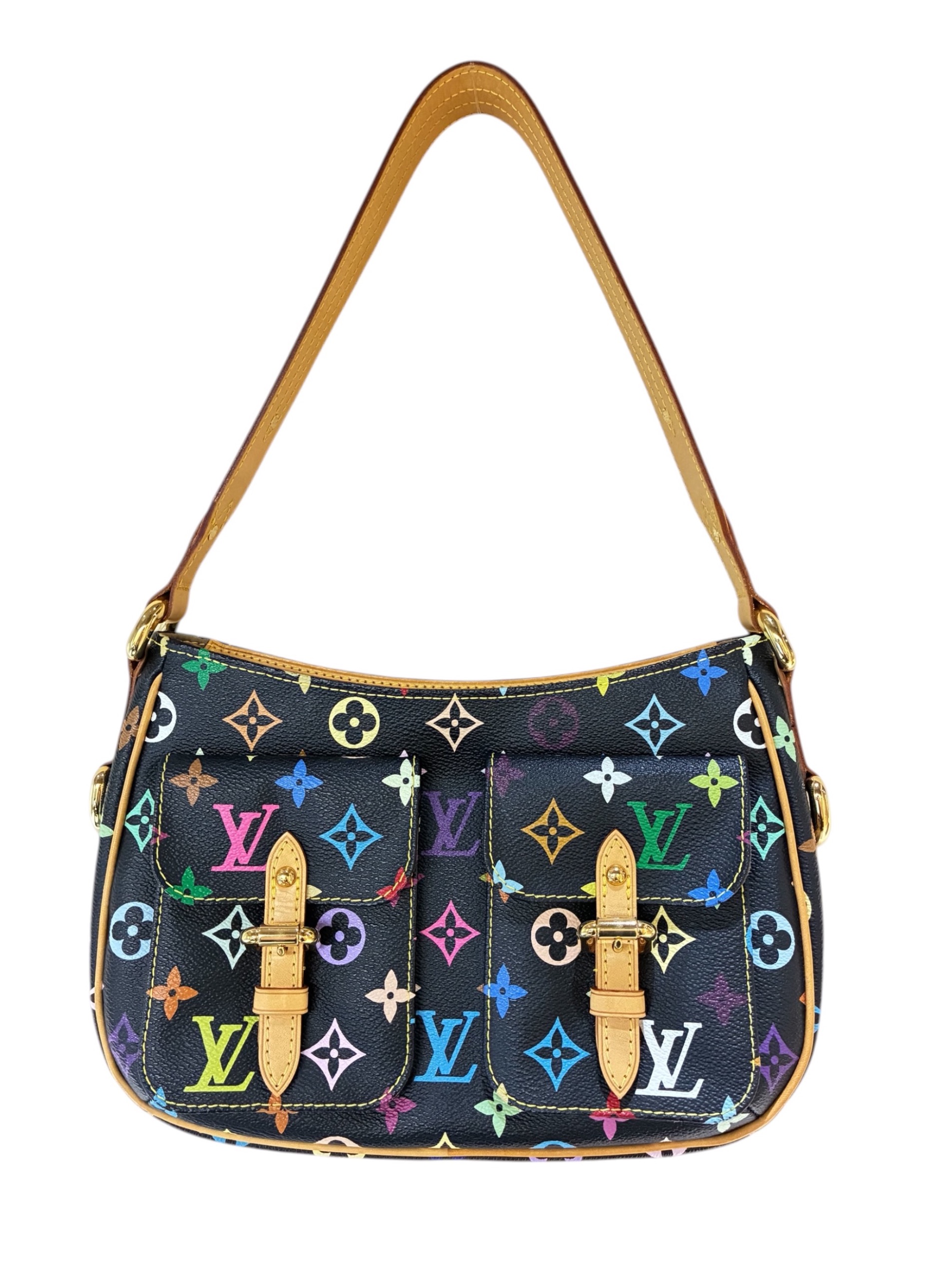 ルイヴィトン＊マルチカラー＊ロッジPM 中古・古着通販】LOUIS VUITTON (ルイ ヴィトン) ロッジPM/モノグラム