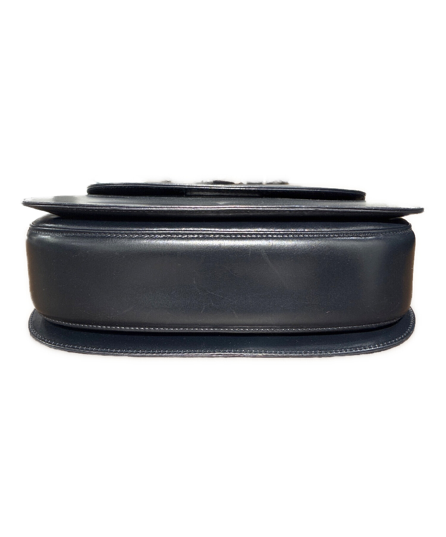 中古・古着通販】GUCCI (グッチ) バンブーハンドバッグ 0633 ブラック
