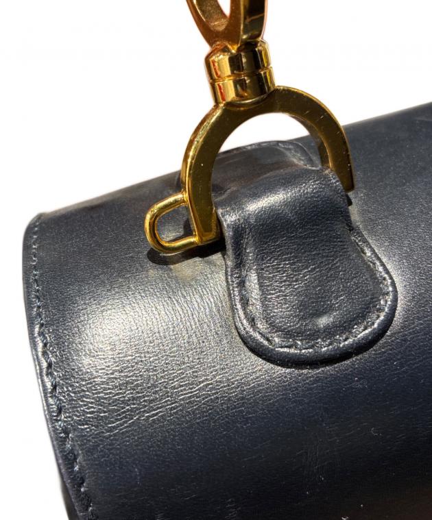 中古・古着通販】GUCCI (グッチ) バンブーハンドバッグ 0633 ブラック