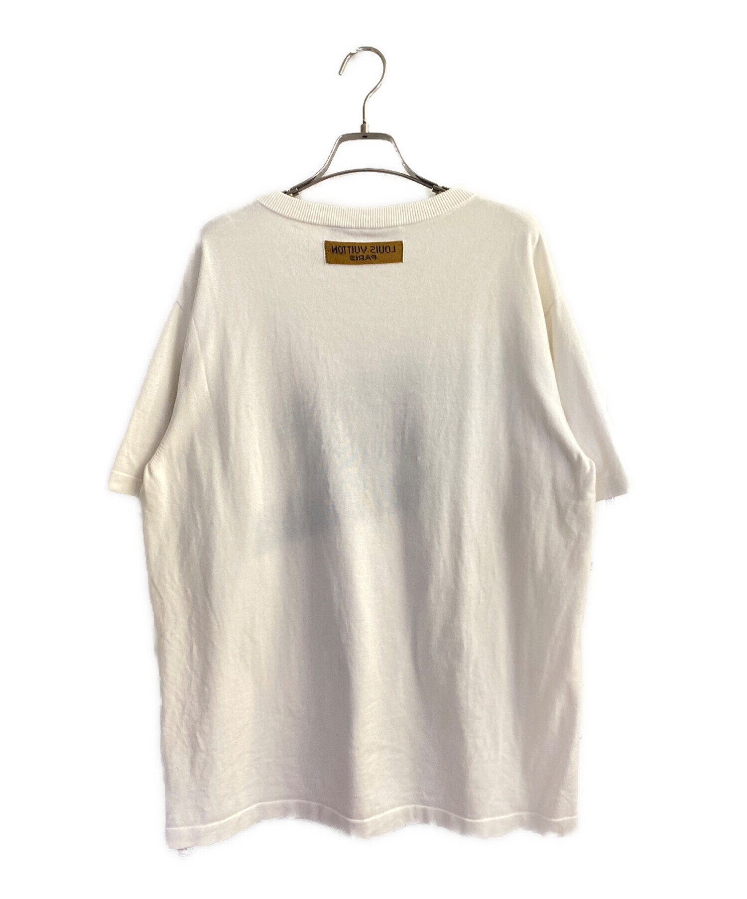 LOUIS VUITTON ルイヴィトン Tシャツ・カットソー M 白 【古着】【中古】【送料無料】 中古・古着通販】LOUIS VUITTON (ルイ ヴィトン) グラフィックロゴT