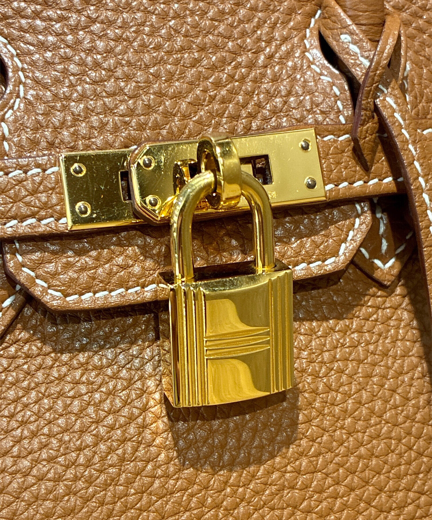 中古・古着通販】HERMES (エルメス) バーキン25/ゴールド金具/トゴ/□Q