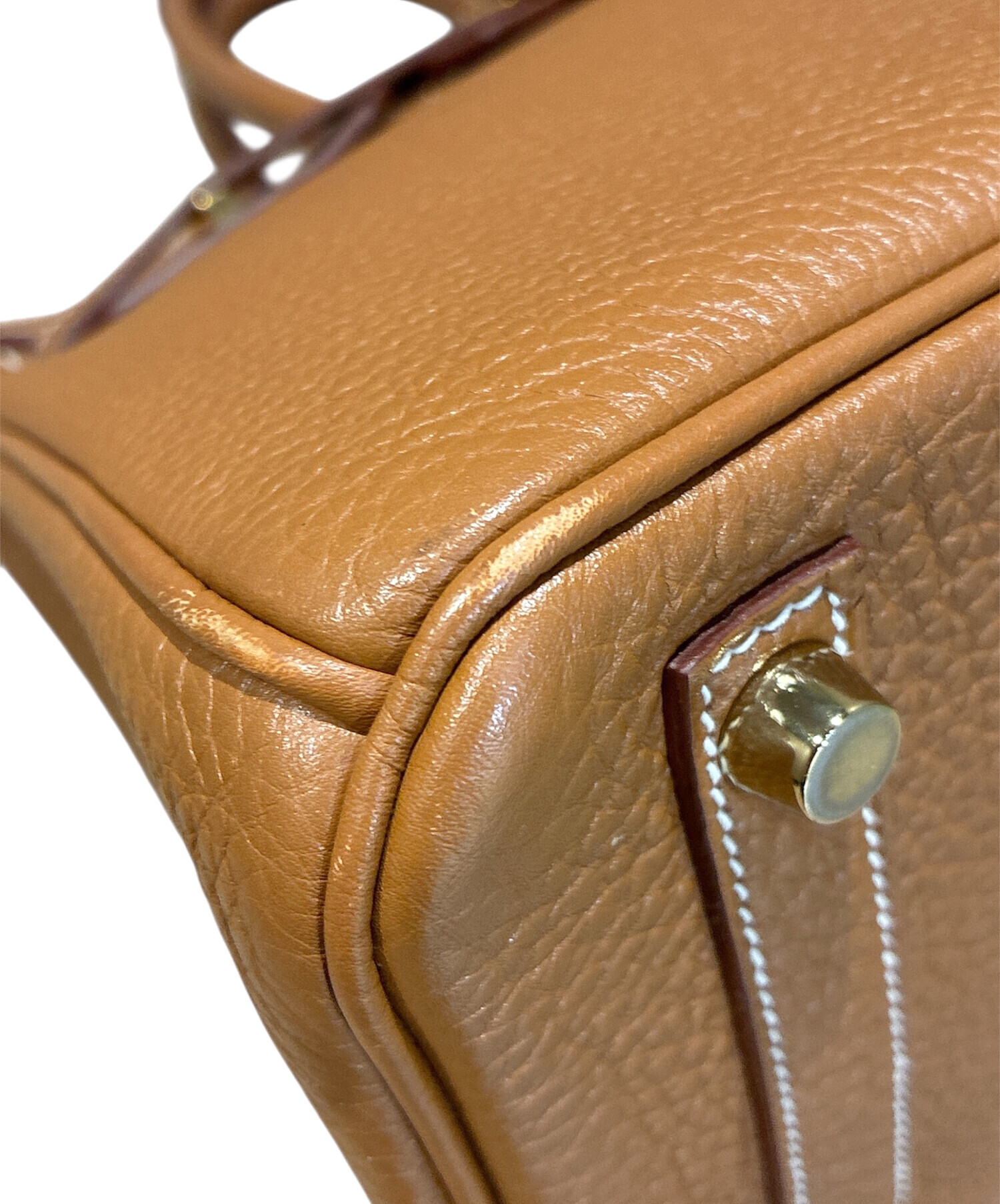 中古・古着通販】HERMES (エルメス) バーキン25/ゴールド金具/トゴ/□Q