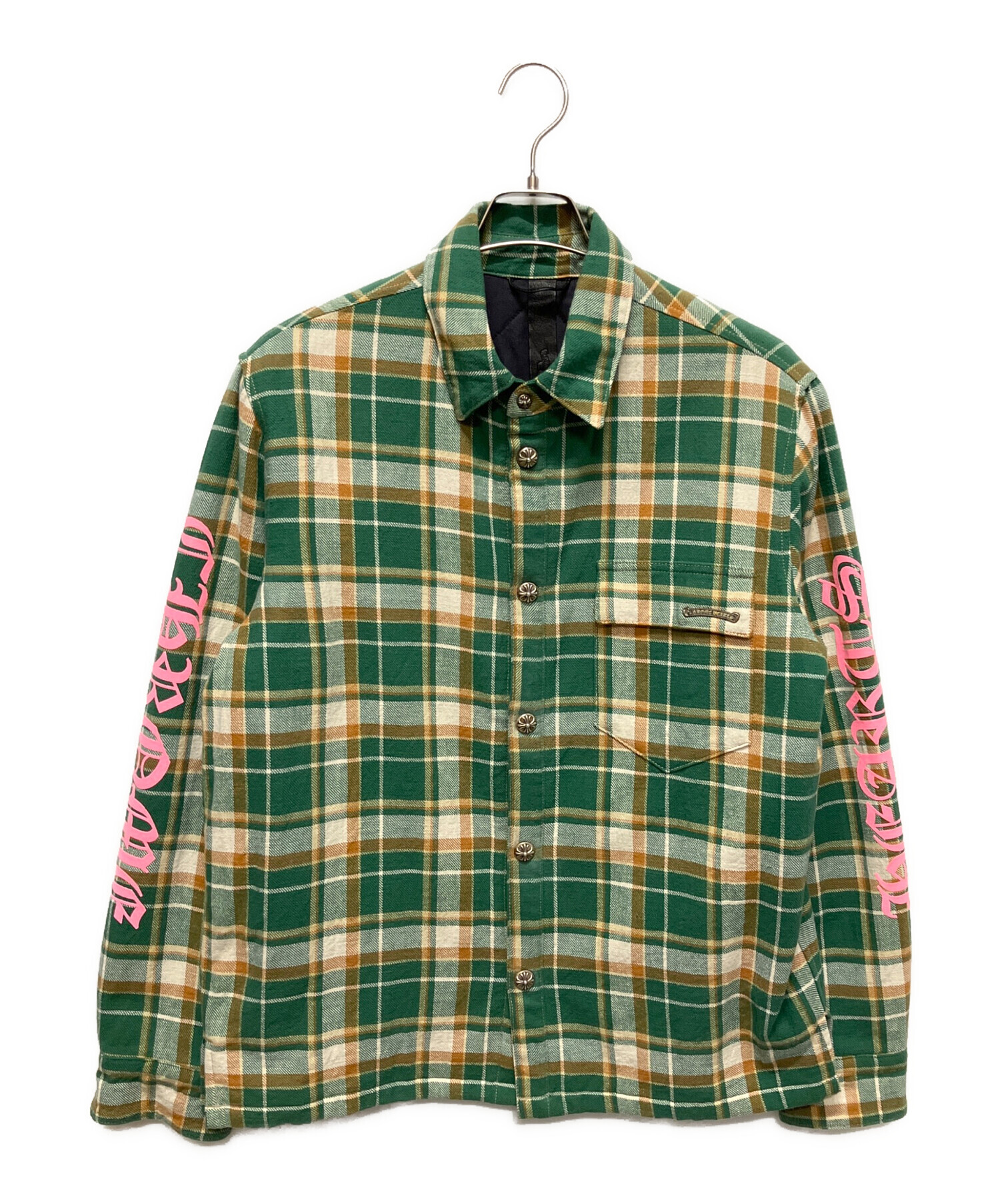 中古・古着通販】CHROME HEARTS (クロムハーツ) CH FLANNEL SHIRTS