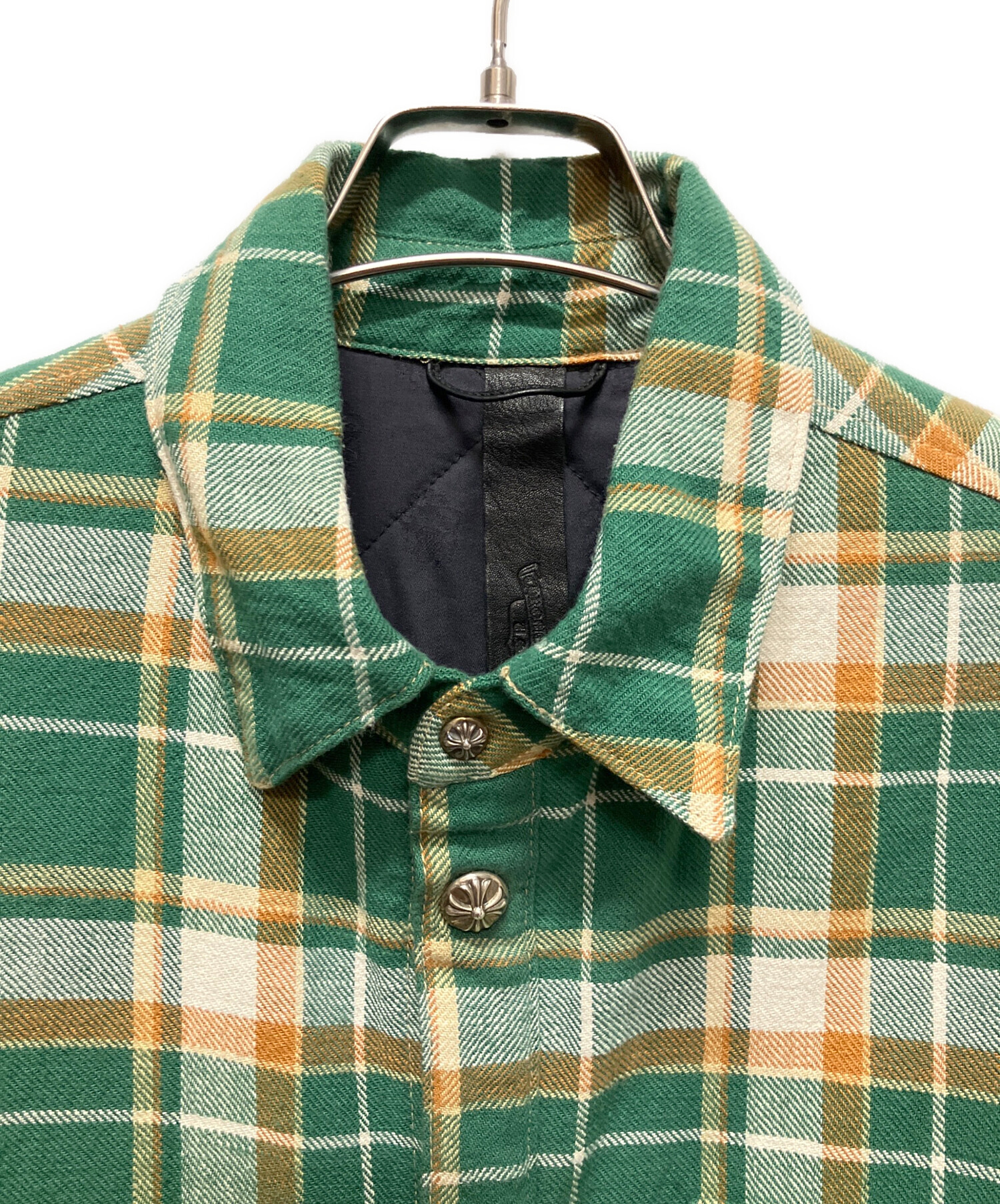 中古・古着通販】CHROME HEARTS (クロムハーツ) CH FLANNEL SHIRTS