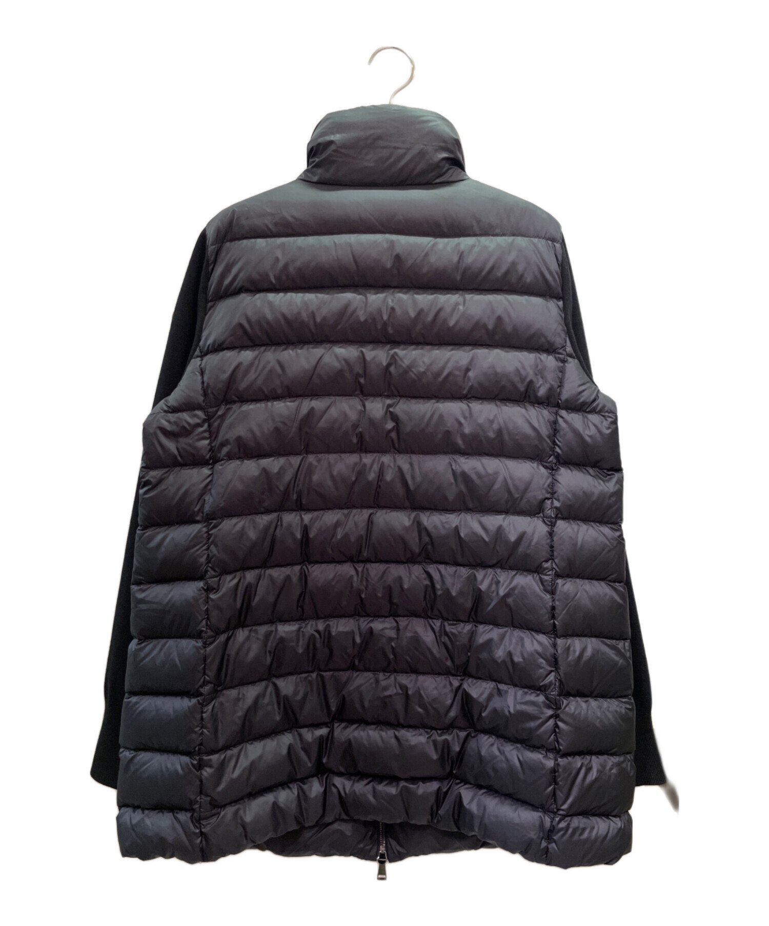 中古・古着通販】MONCLER (モンクレール) ニット切替ダウンジャケット 
