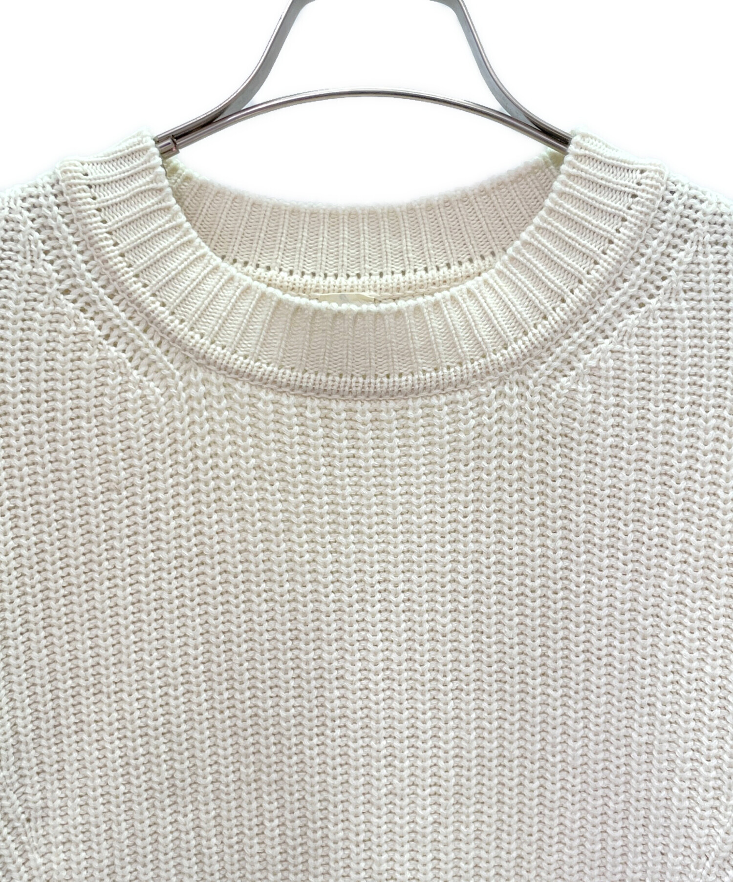 中古・古着通販】HERMES (エルメス) カシミヤ混セリエクルーネック