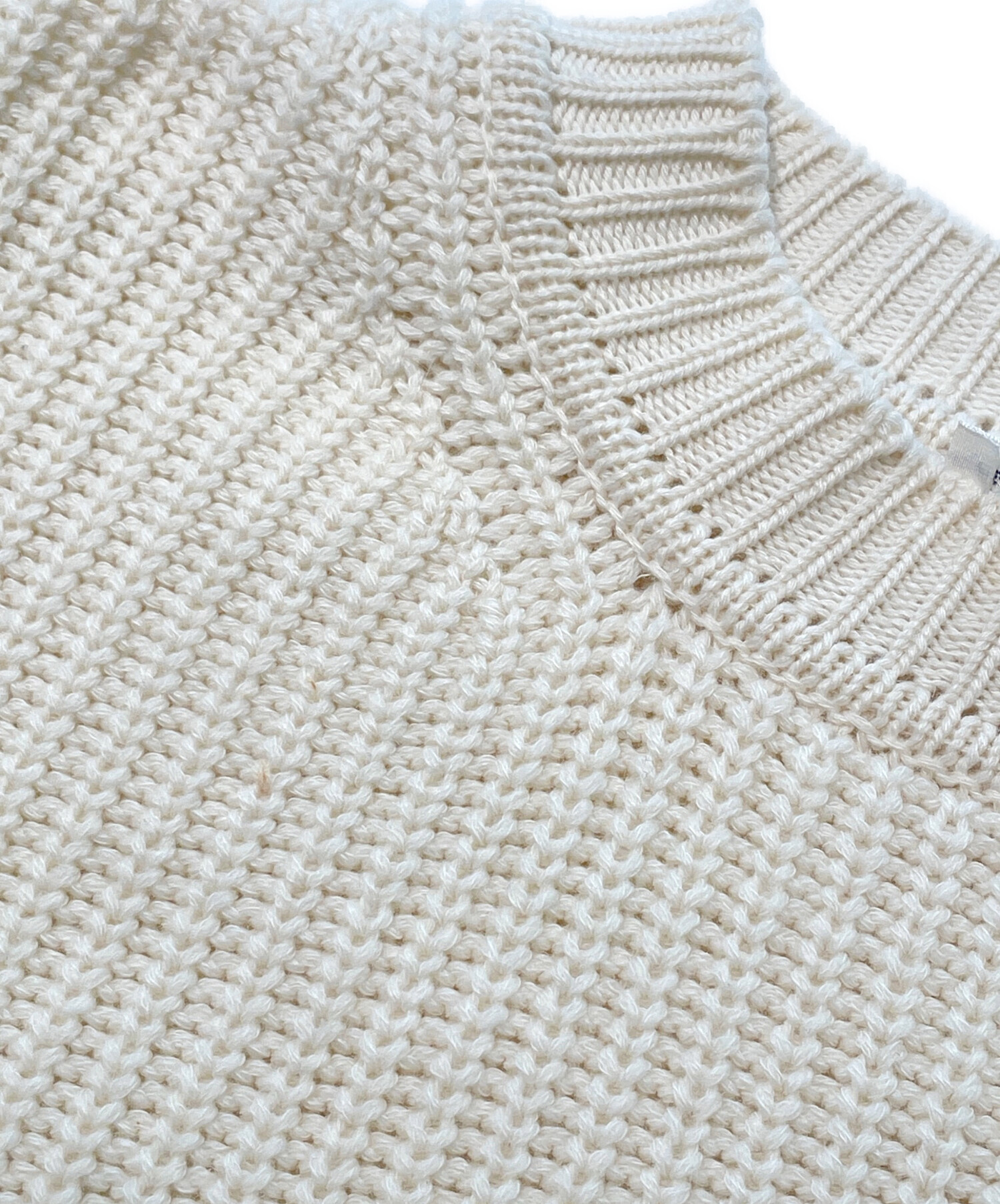 中古・古着通販】HERMES (エルメス) カシミヤ混セリエクルーネック