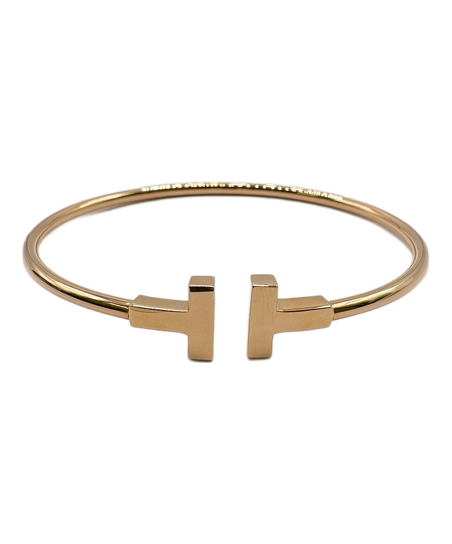 中古・古着通販】TIFFANY & Co. (ティファニー) Tワイヤーブレスレット