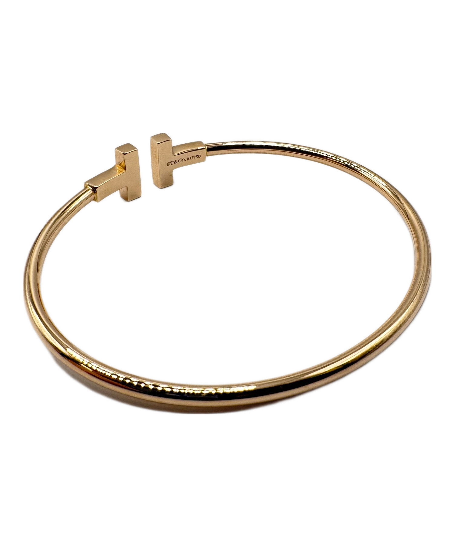 中古・古着通販】TIFFANY & Co. (ティファニー) Tワイヤーブレスレット