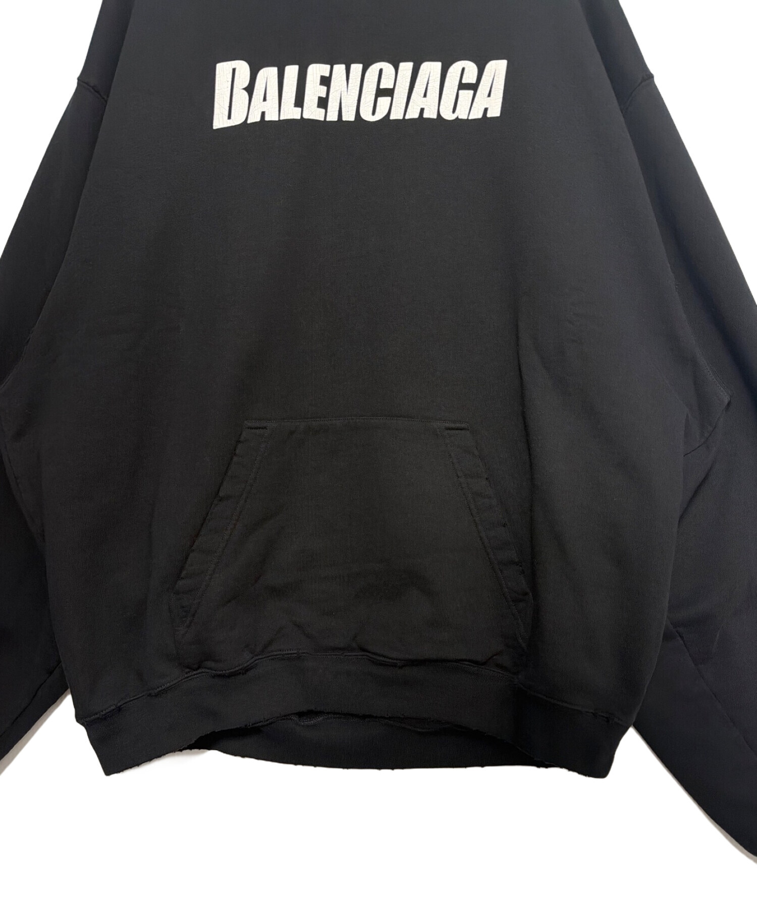 中古・古着通販】BALENCIAGA (バレンシアガ) デストロイ加工プル
