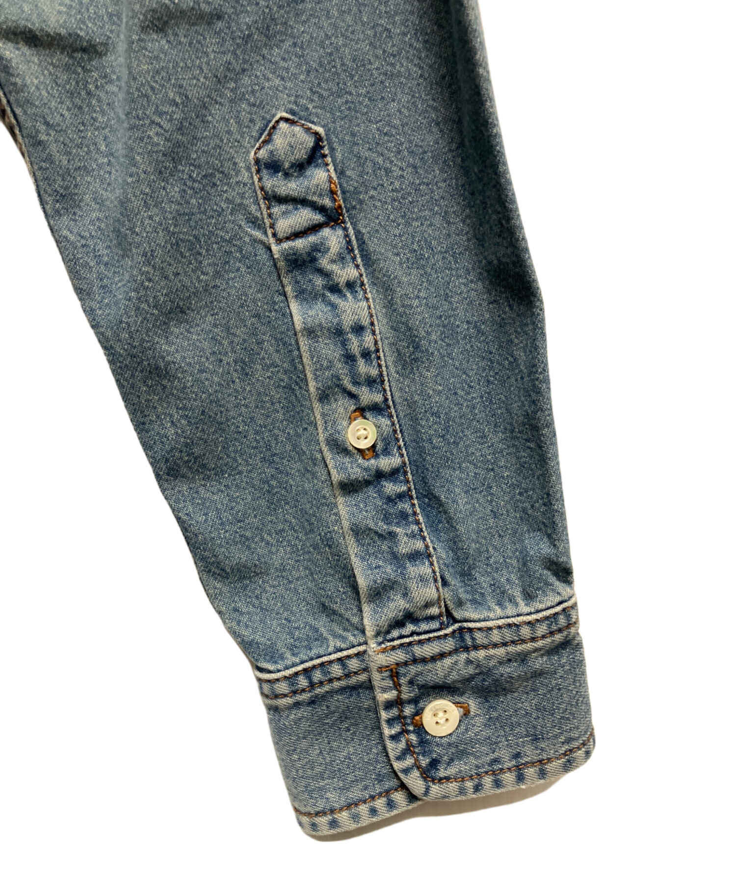 中古・古着通販】BALENCIAGA (バレンシアガ) Logo Embroidered Denim