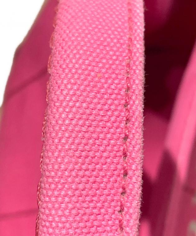 中古・古着通販】PRADA (プラダ) カナパミニ ハンドバッグ ピンク