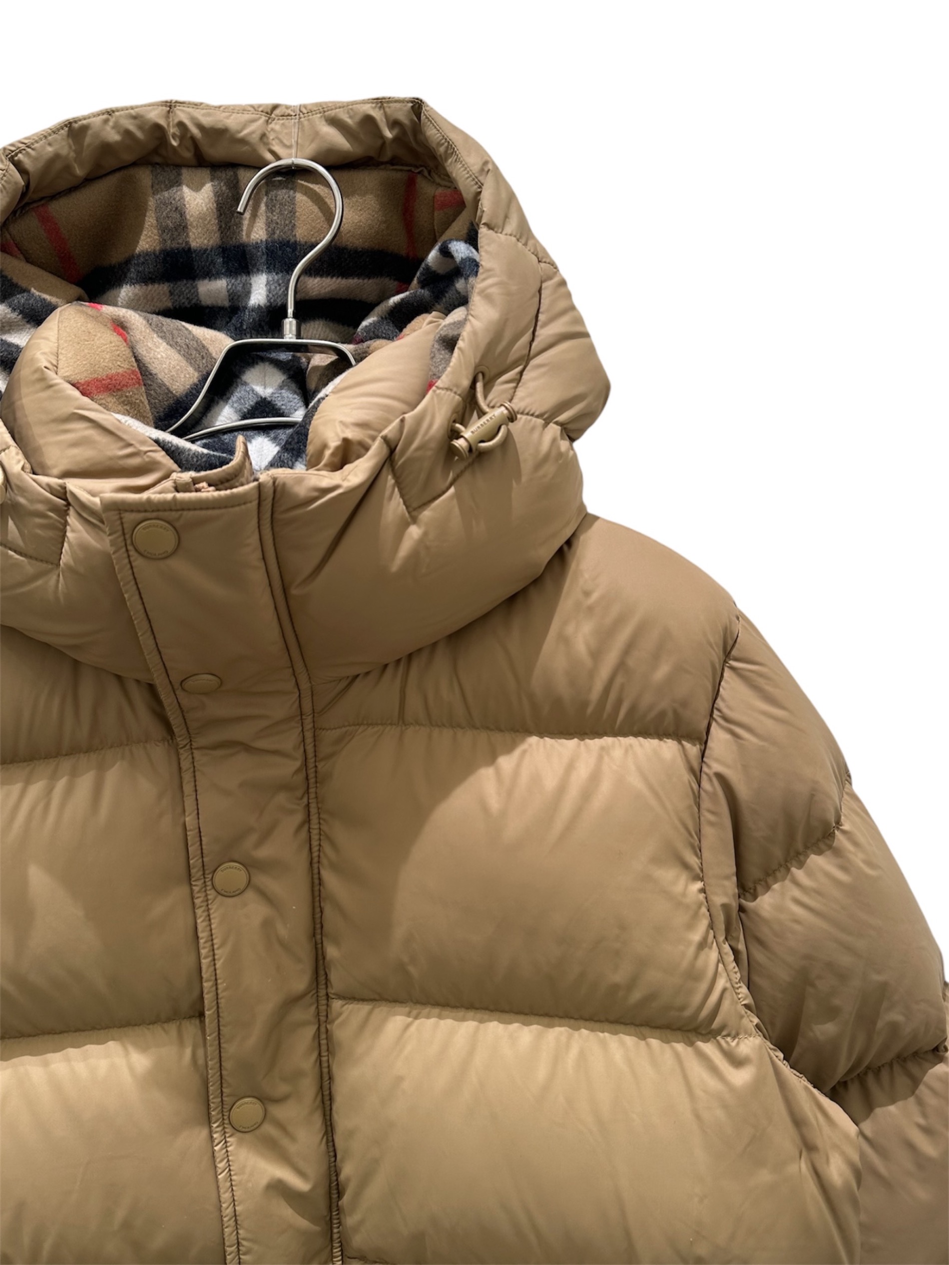 中古・古着通販】BURBERRY (バーバリー) Halsbyノバチェックフード