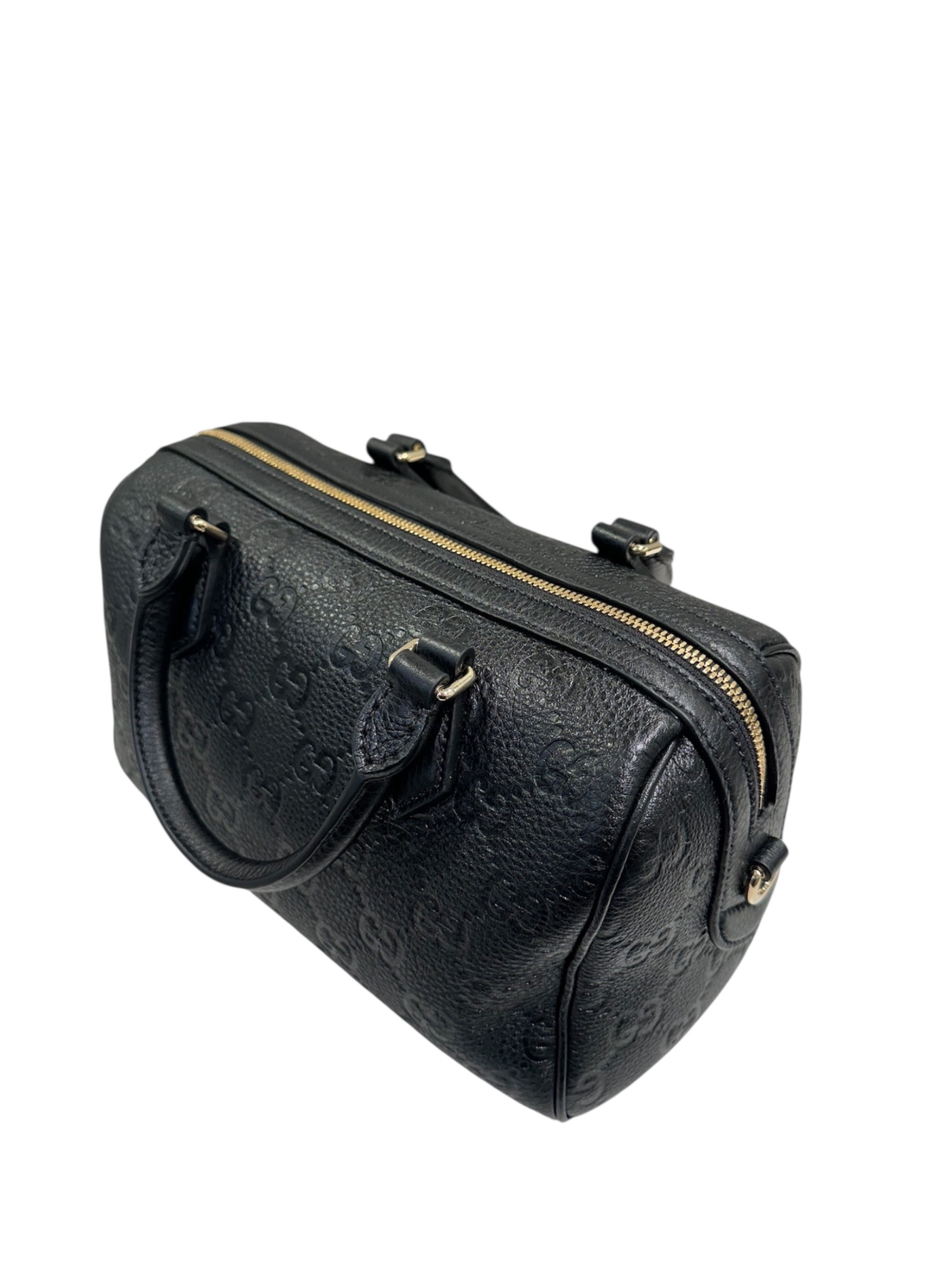 中古・古着通販】GUCCI (グッチ) 2WAYボストンバッグ ブラック サイズ