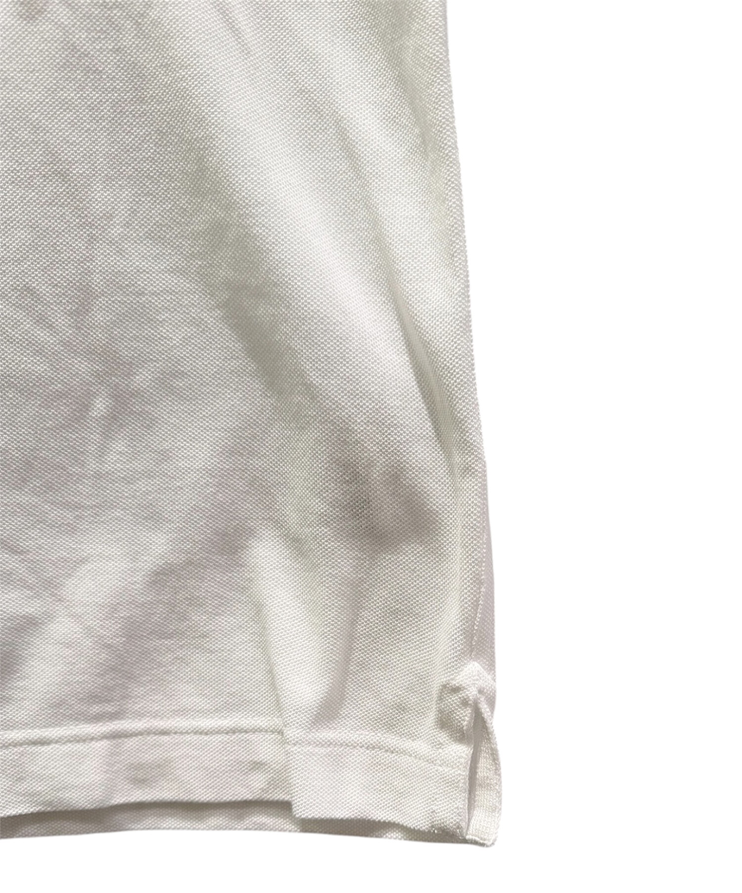 良品【HERMES】Hロゴ/H刺繍鹿の子ポケット/Tシャツ/Lサイズ/ HERMES(エルメス) Pocket Striped S/S T-Shirt H 刺繍 ポケット