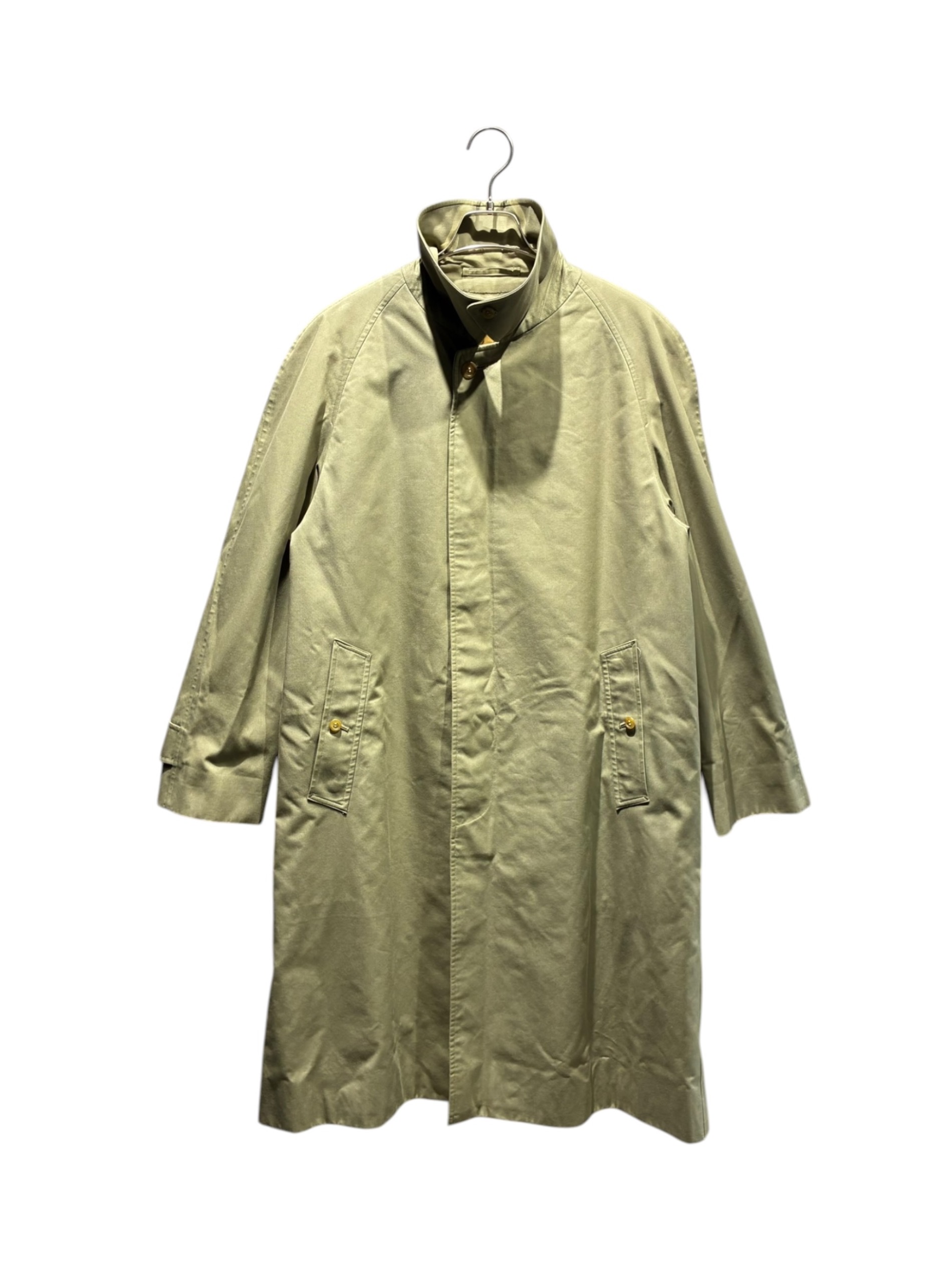BURBERRY バーバリー ステンカラーコート カーキ ライナー付き 裏地総柄 中古・古着通販】Burberry's (バーバリー) ライナー付ステンカラー