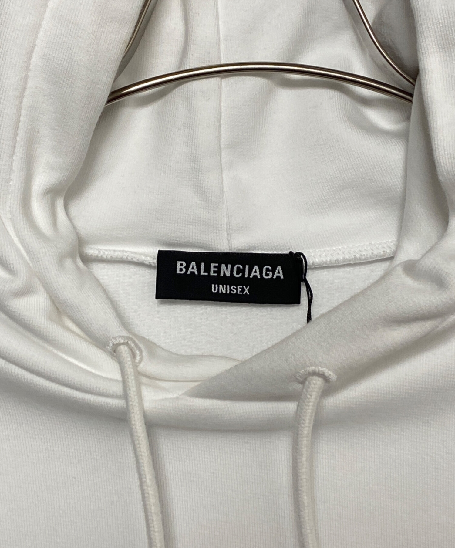 中古・古着通販】BALENCIAGA (バレンシアガ) WFPパーカー ホワイト 