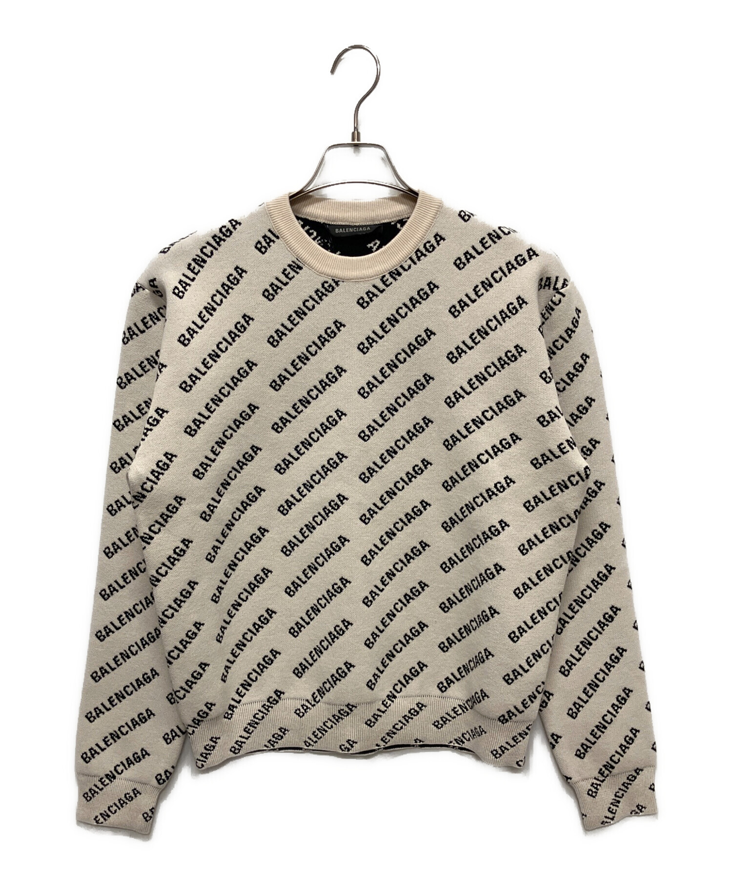 中古・古着通販】BALENCIAGA (バレンシアガ) Balenciaga Logo All‑Over