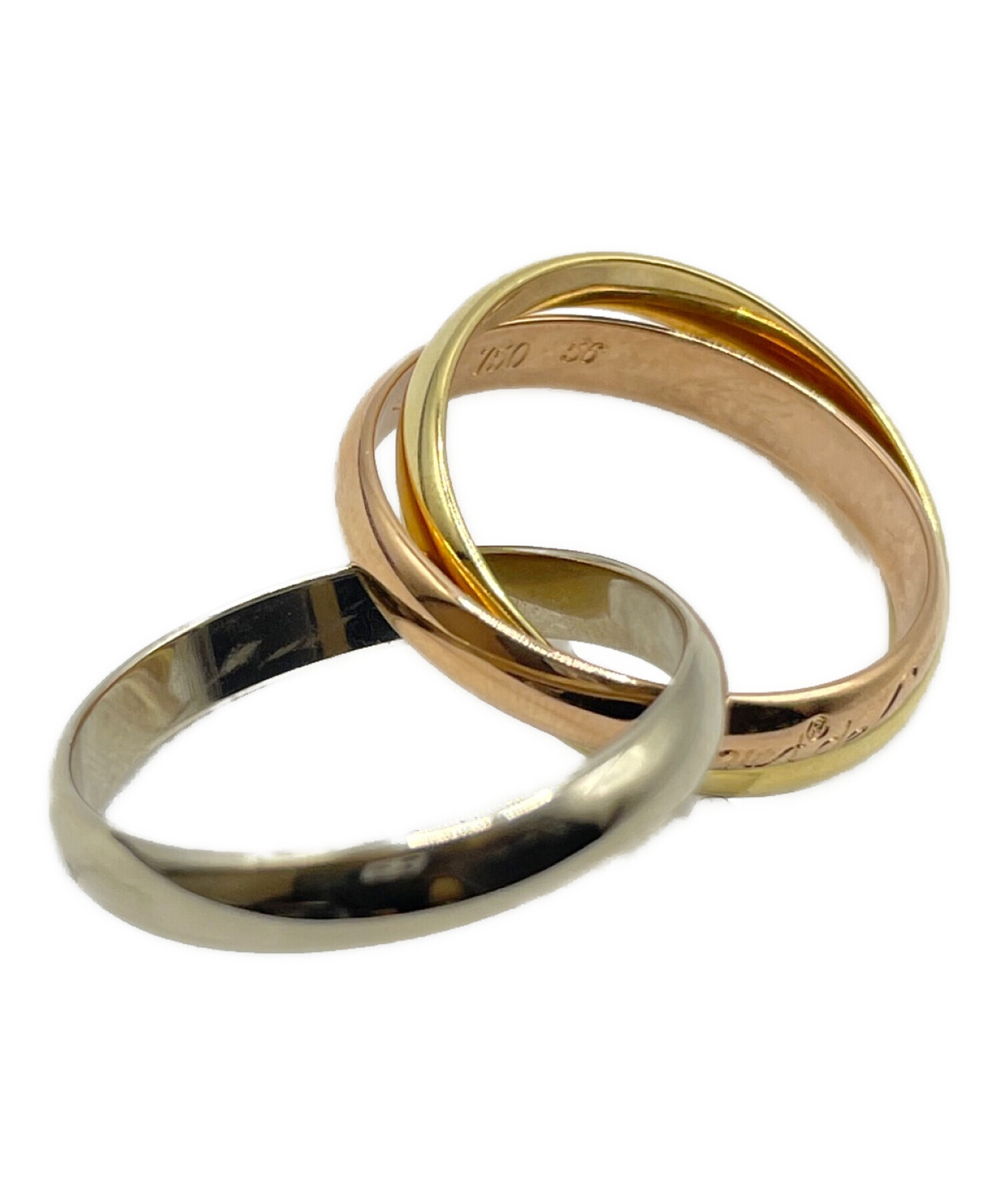 中古・古着通販】Cartier (カルティエ) トリニティリング サイズ:56