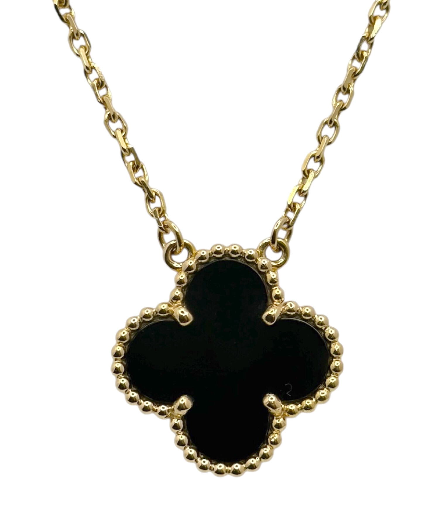 ヴィンテージ アル ハンプラ ペンダントオニキスネックレス 中古・古着通販】VAN CLEEF & ARPELS (ヴァンクリーフ＆アーペル