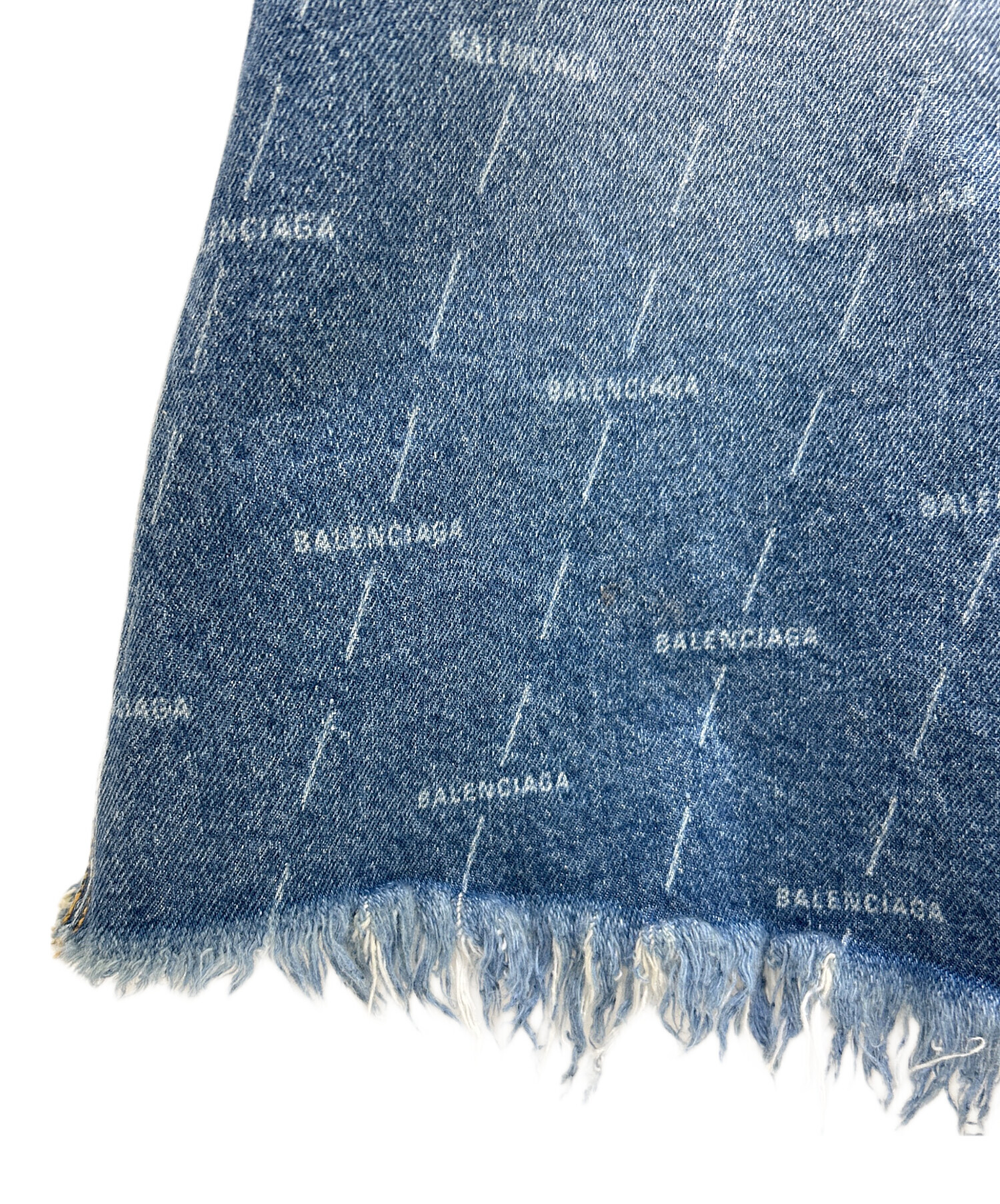 中古・古着通販】BALENCIAGA (バレンシアガ) ロゴデニムスカート