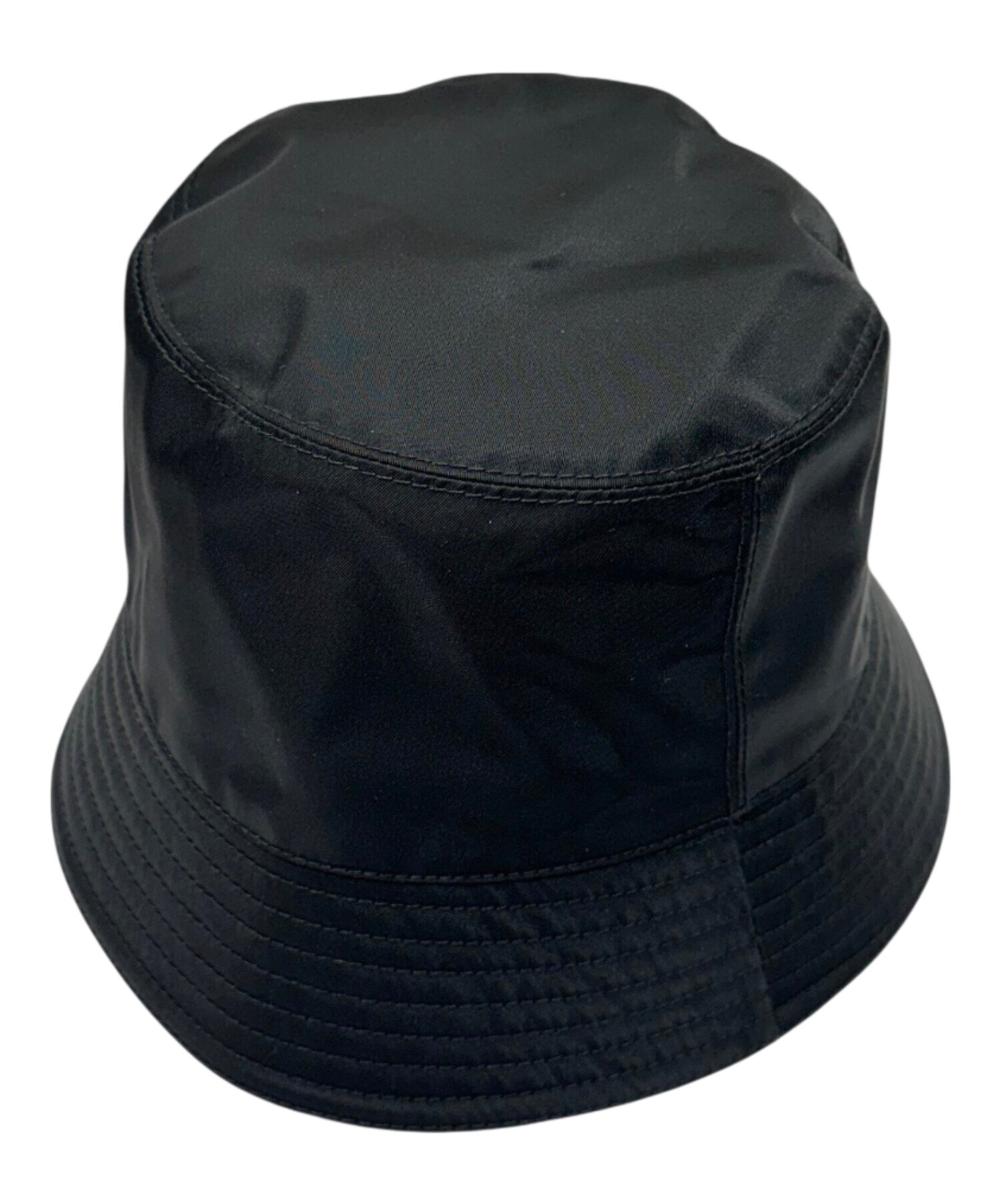 美品 プラダ スポーツ バケットハット 帽子 ナイロン ブラック PRADA PRADA（プラダ） 【新品同様】プラダ ナイロン パデット バケット