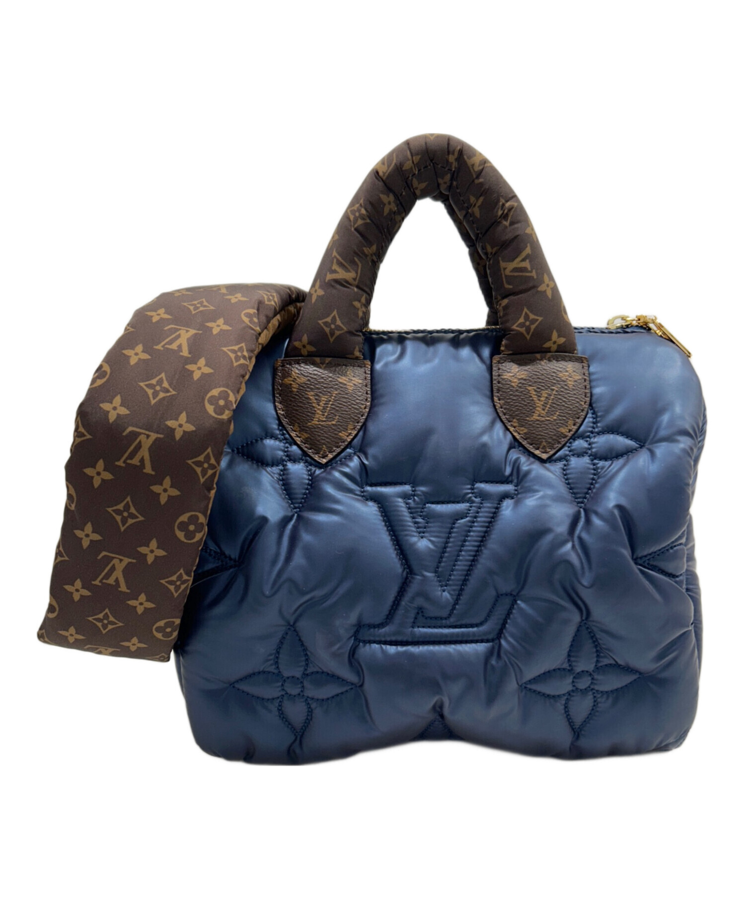 Louis Vuitton バンドリエール　バッグ　スピーディ25　ネイビー 中古・古着通販】LOUIS VUITTON (ルイ ヴィトン) スピーディバンド