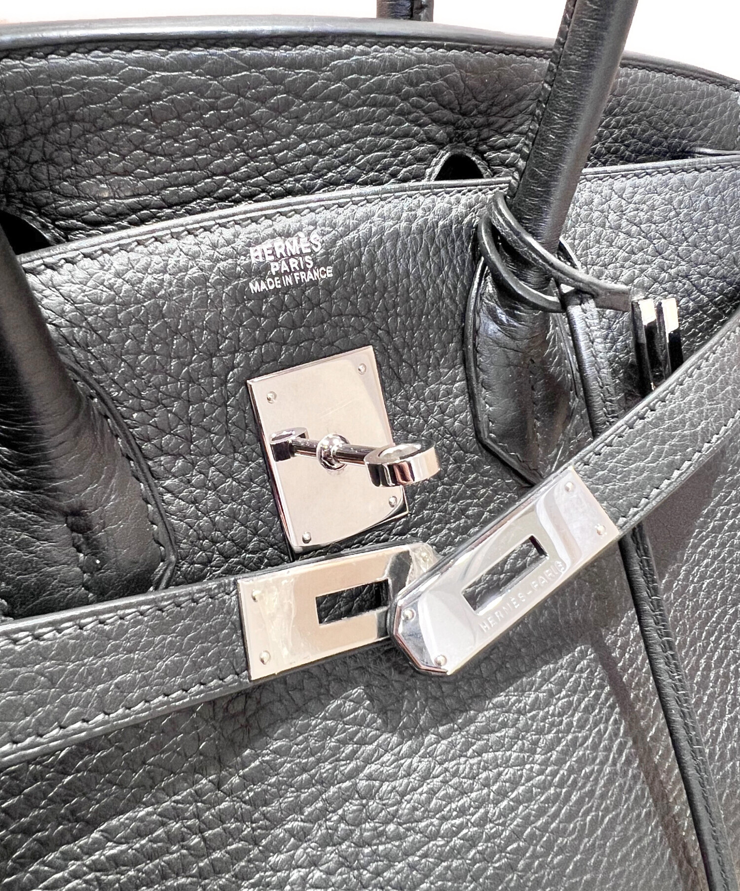 中古・古着通販】HERMES (エルメス) バーキン 30/シルバー金具/トゴ 
