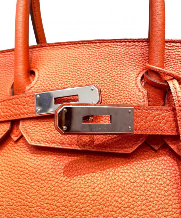 中古・古着通販】HERMES (エルメス) バーキン30/シルバー金具/トゴ/X