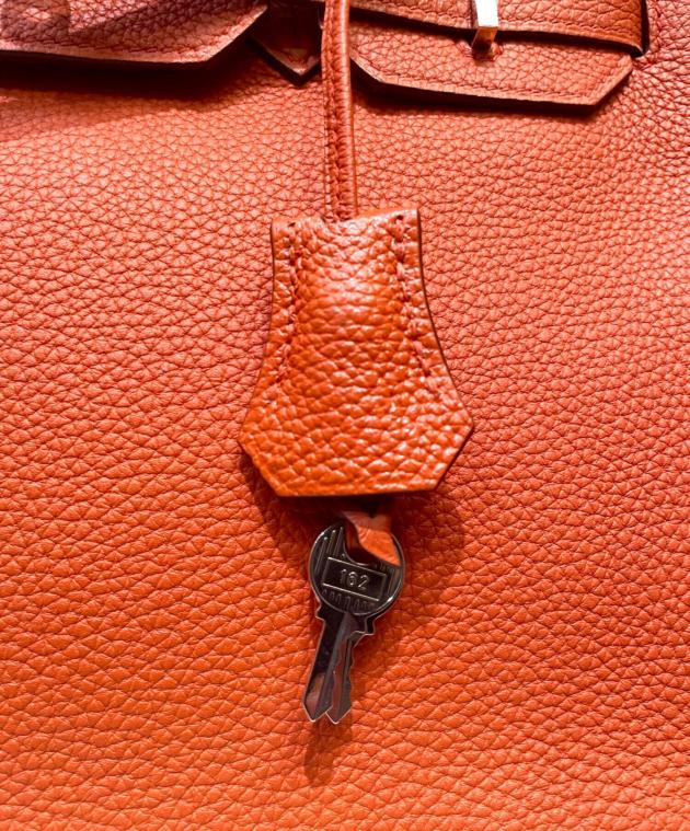 中古・古着通販】HERMES (エルメス) バーキン30/シルバー金具/トゴ/X