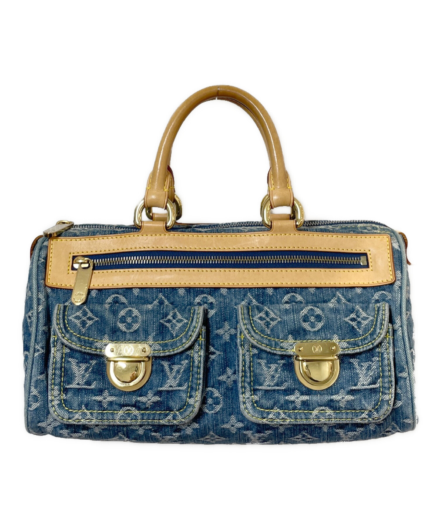 louis vuitton ネオスピーディー モノグラム M95019 ボストン 中古・古着通販】LOUIS VUITTON (ルイ ヴィトン) モノグラム・デニム