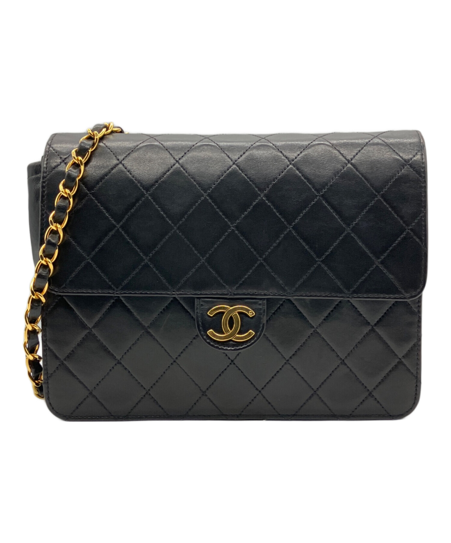 o*a様 【希少】シャネル マトラッセ チェーン 正規品 プッシュロック ショル 中古・古着通販】CHANEL (シャネル) マトラッセ プッシュロック