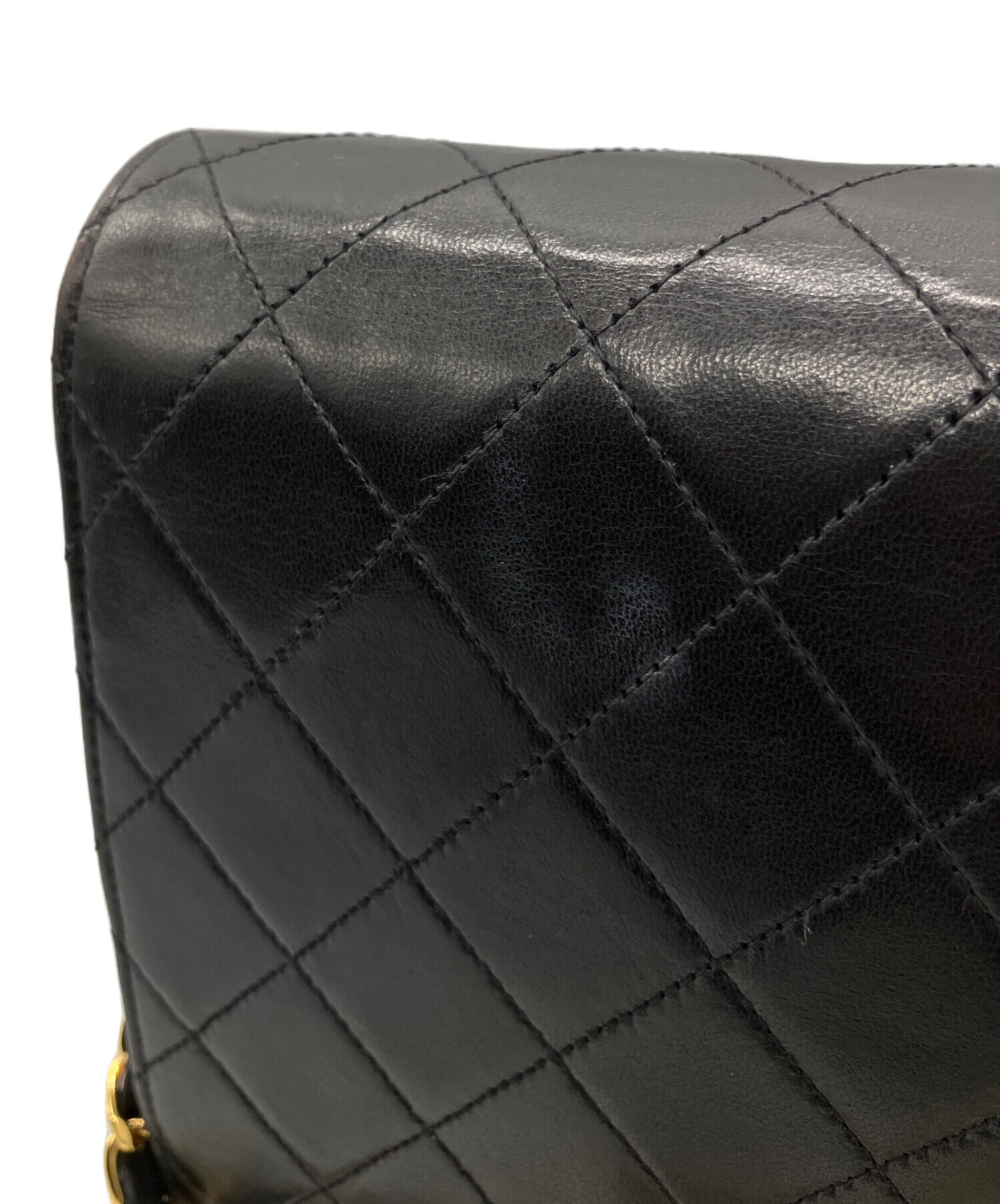 ★美品★　CHANEL　マトラッセ　プッシュロック　チェーン　ショルダーバッグ 中古・古着通販】CHANEL (シャネル) マトラッセ プッシュロック