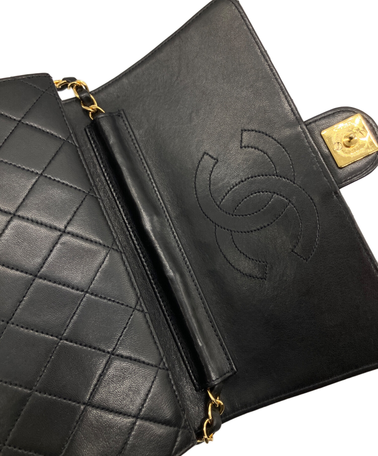 中古・古着通販】CHANEL (シャネル) マトラッセ プッシュロック